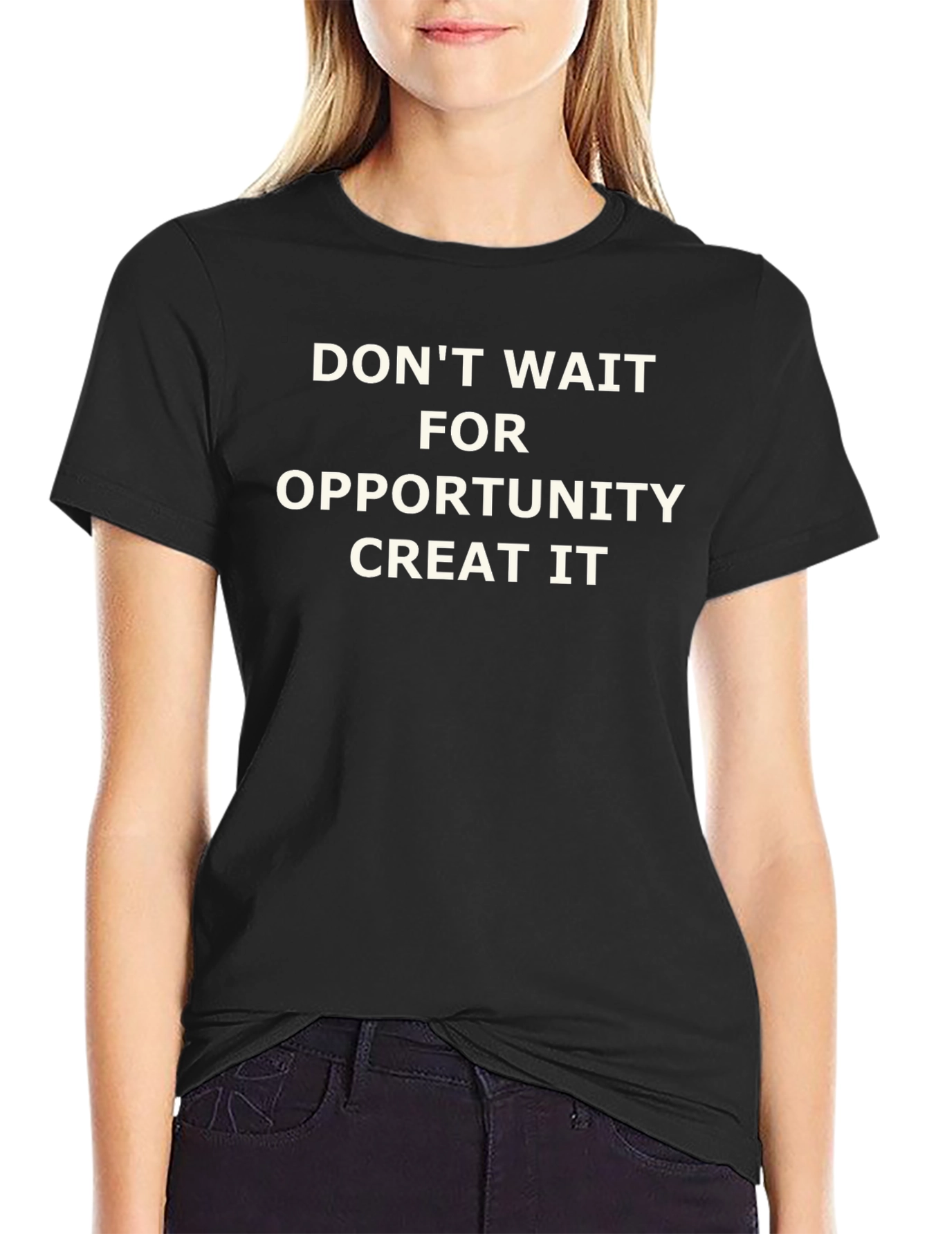 Motivational Graphic Tee - Create Opportunity