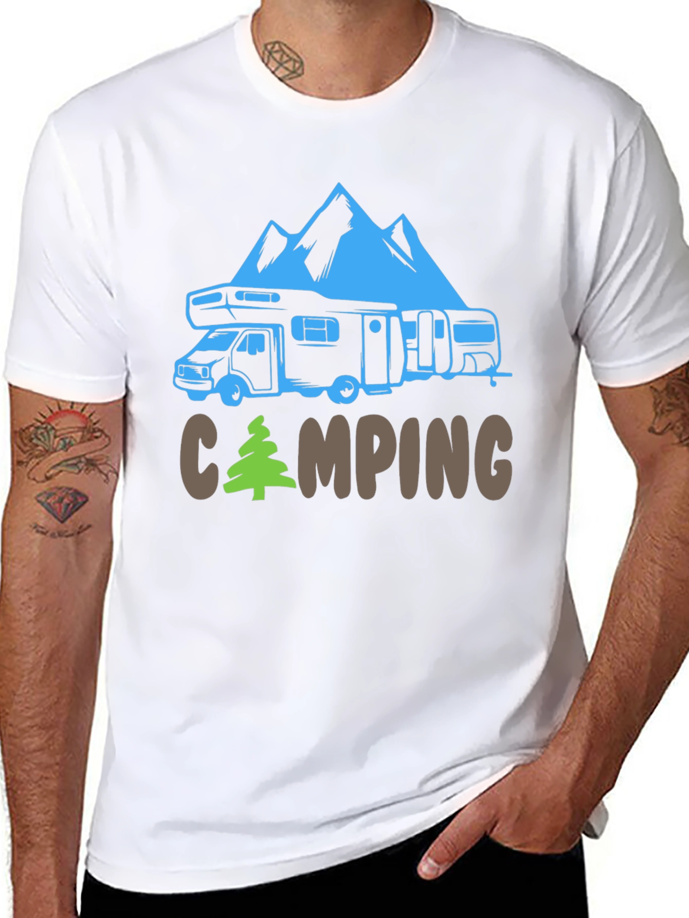 Camping RV Adventure T-Shirt