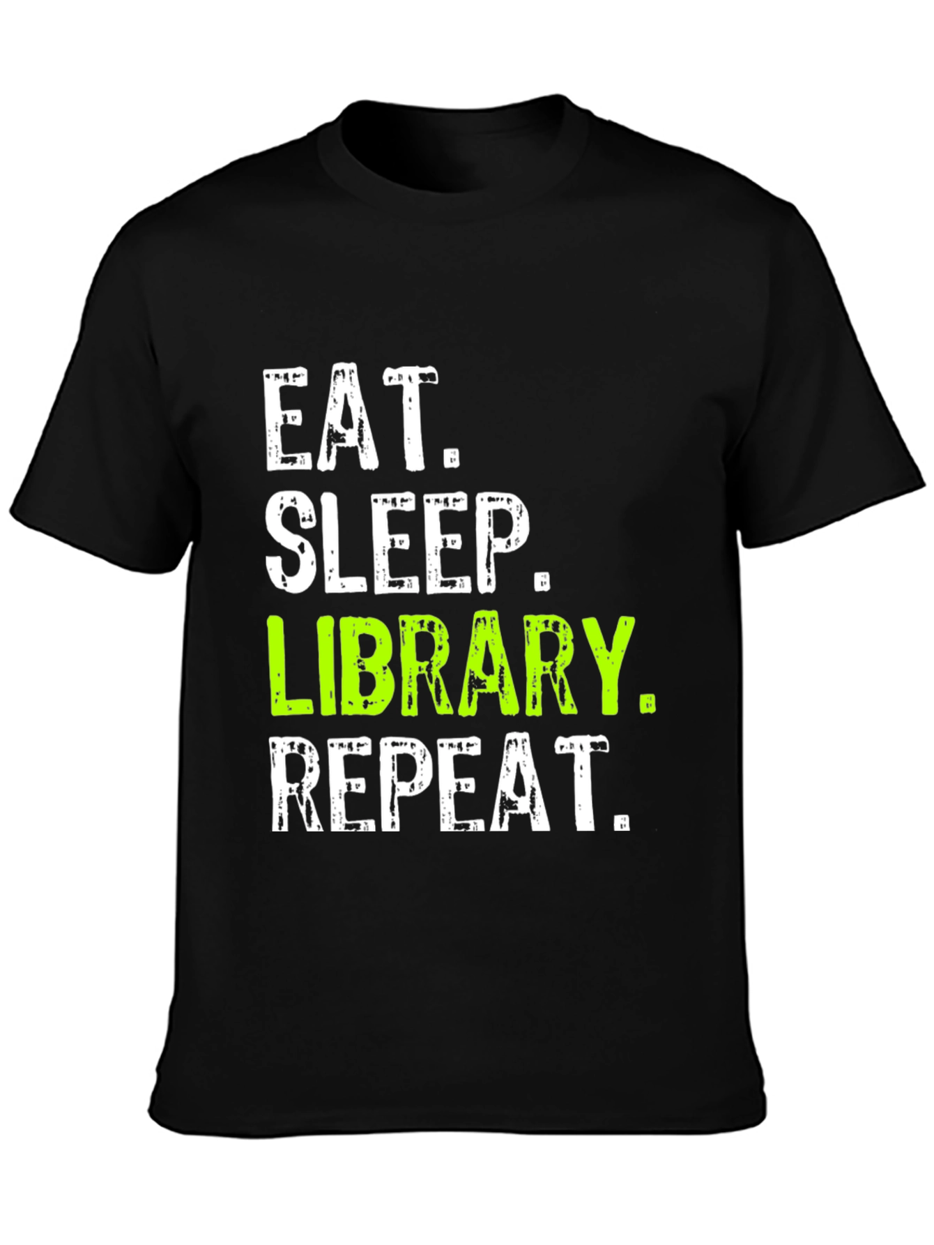 Eat Sleep Library Repeat T-Shirt