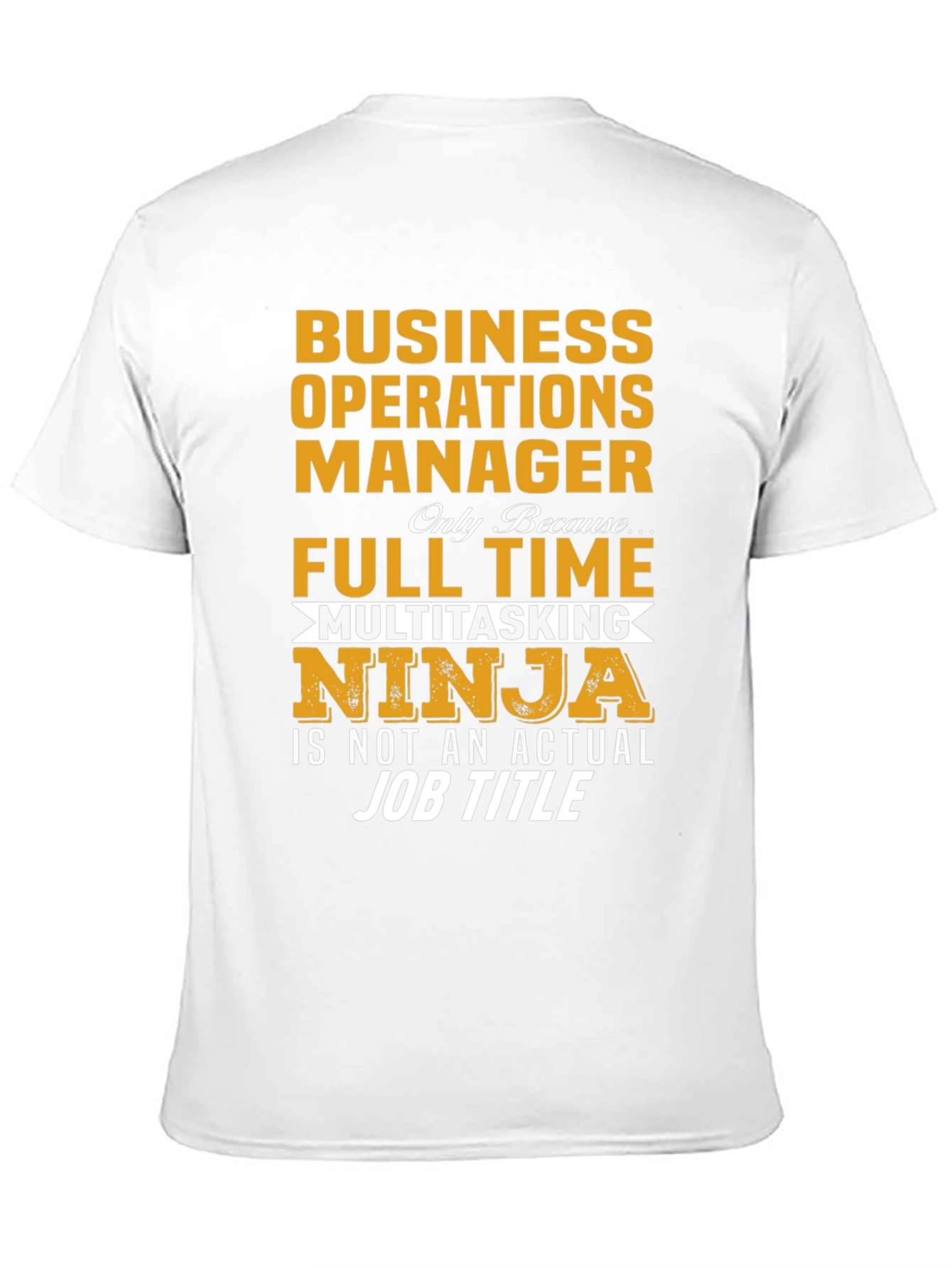 Business Operations Manager Multitasking Ninja T-Shirt