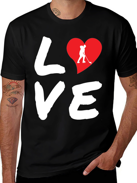 Love Hockey Graphic Tee - Sportswear