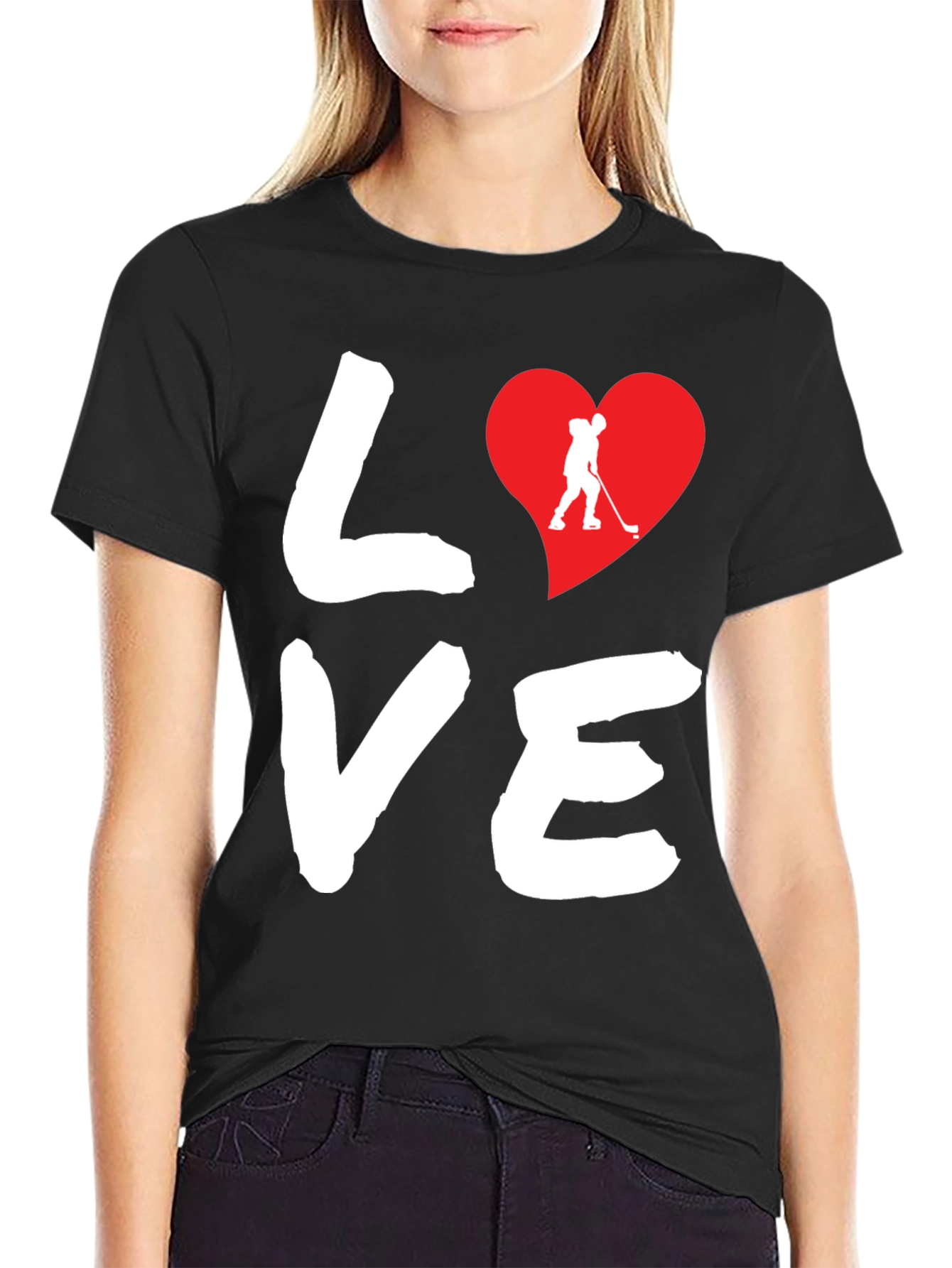 Love Hockey Graphic Tee - Sportswear