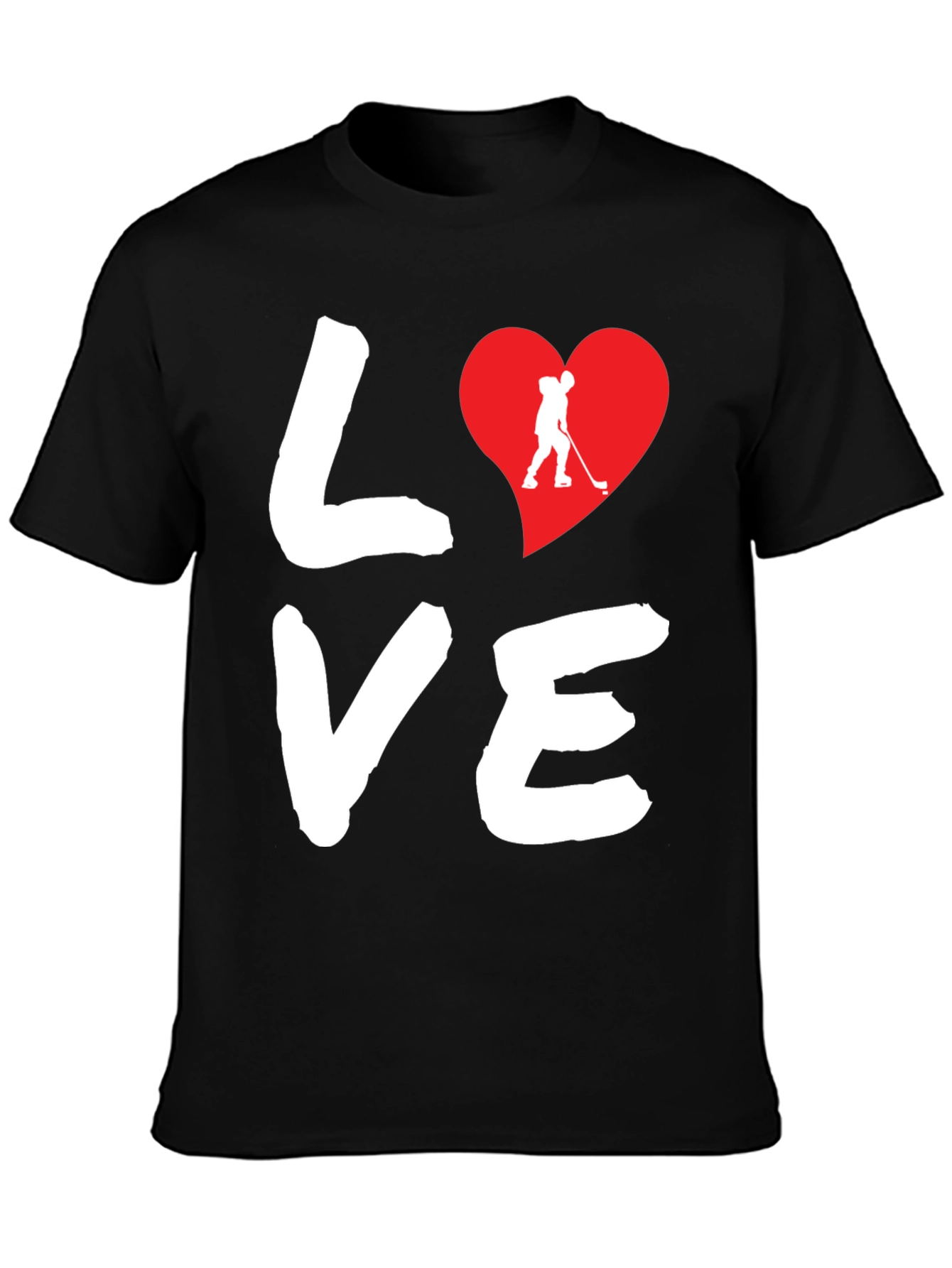 Love Hockey Graphic Tee - Sportswear