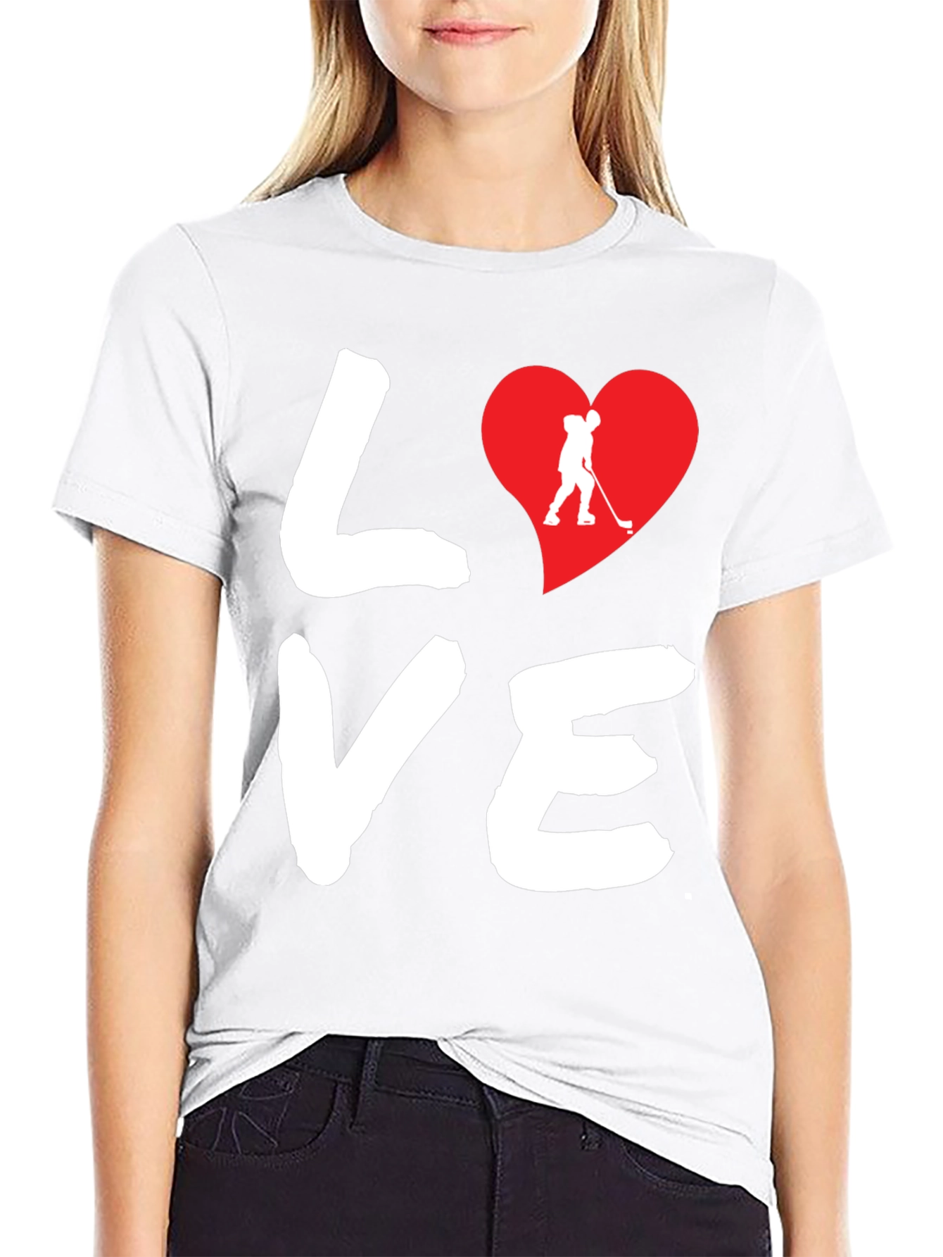 Love Hockey Graphic Tee - Sportswear