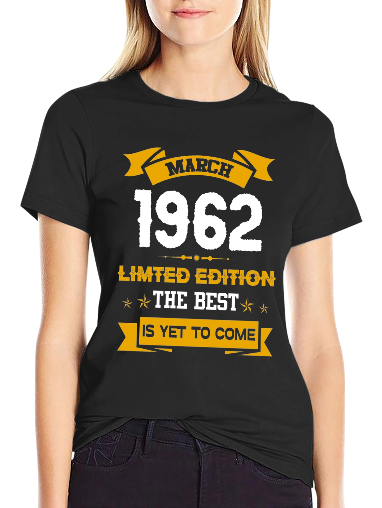 March 1962 Limited Edition Birthday T-Shirt