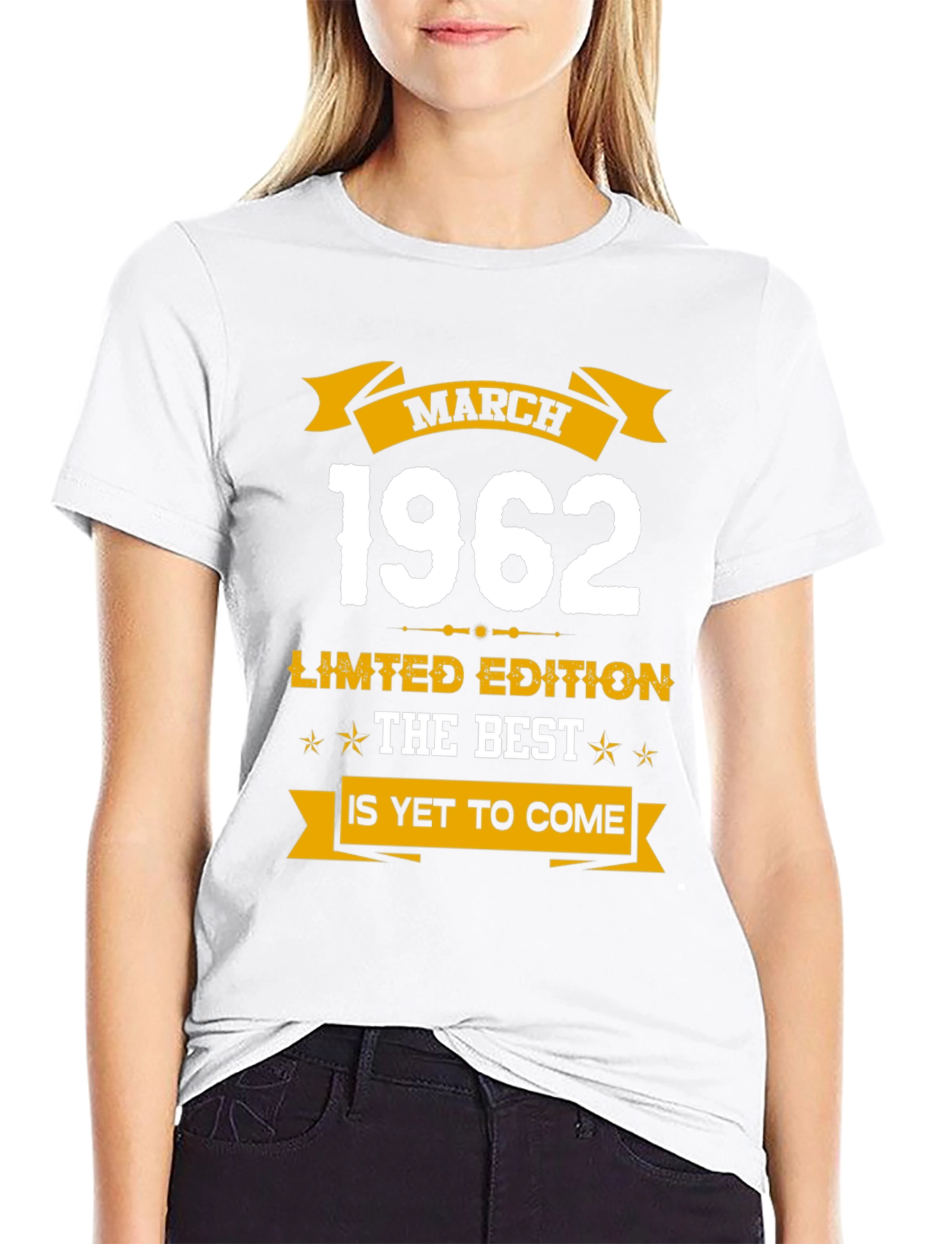March 1962 Limited Edition Birthday T-Shirt