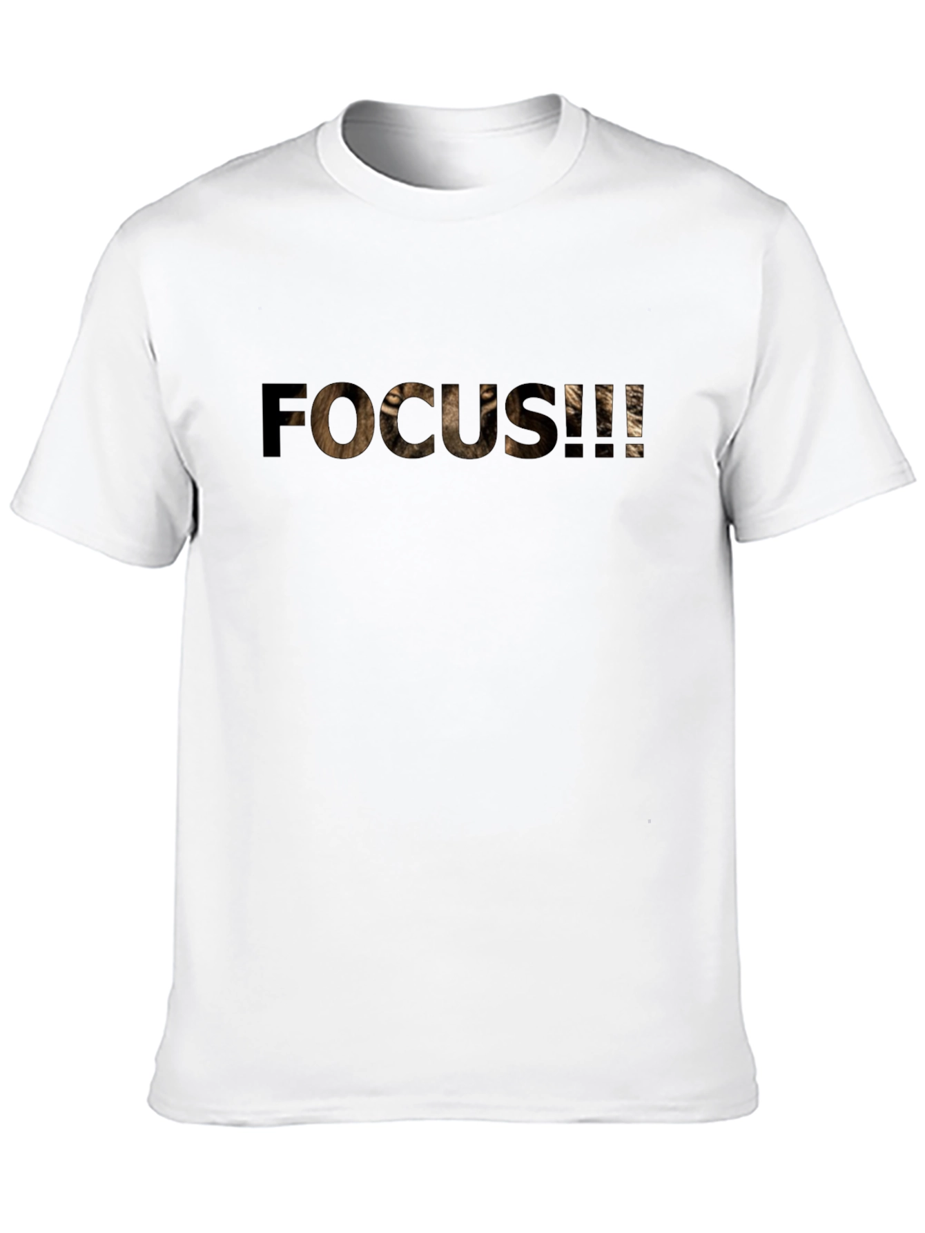 Focus Lion Black T-Shirt