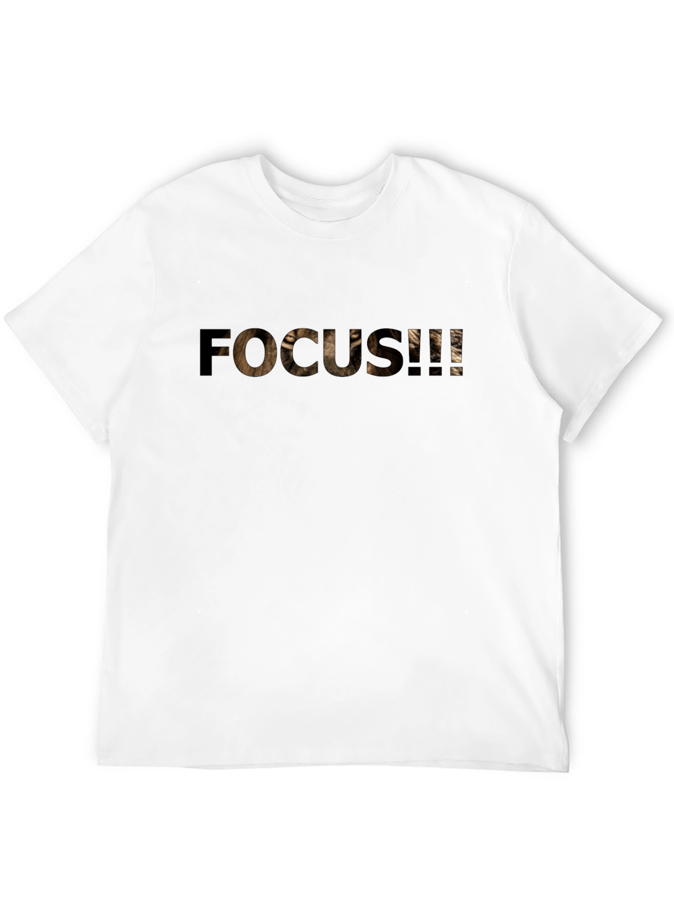 Focus Lion Black T-Shirt