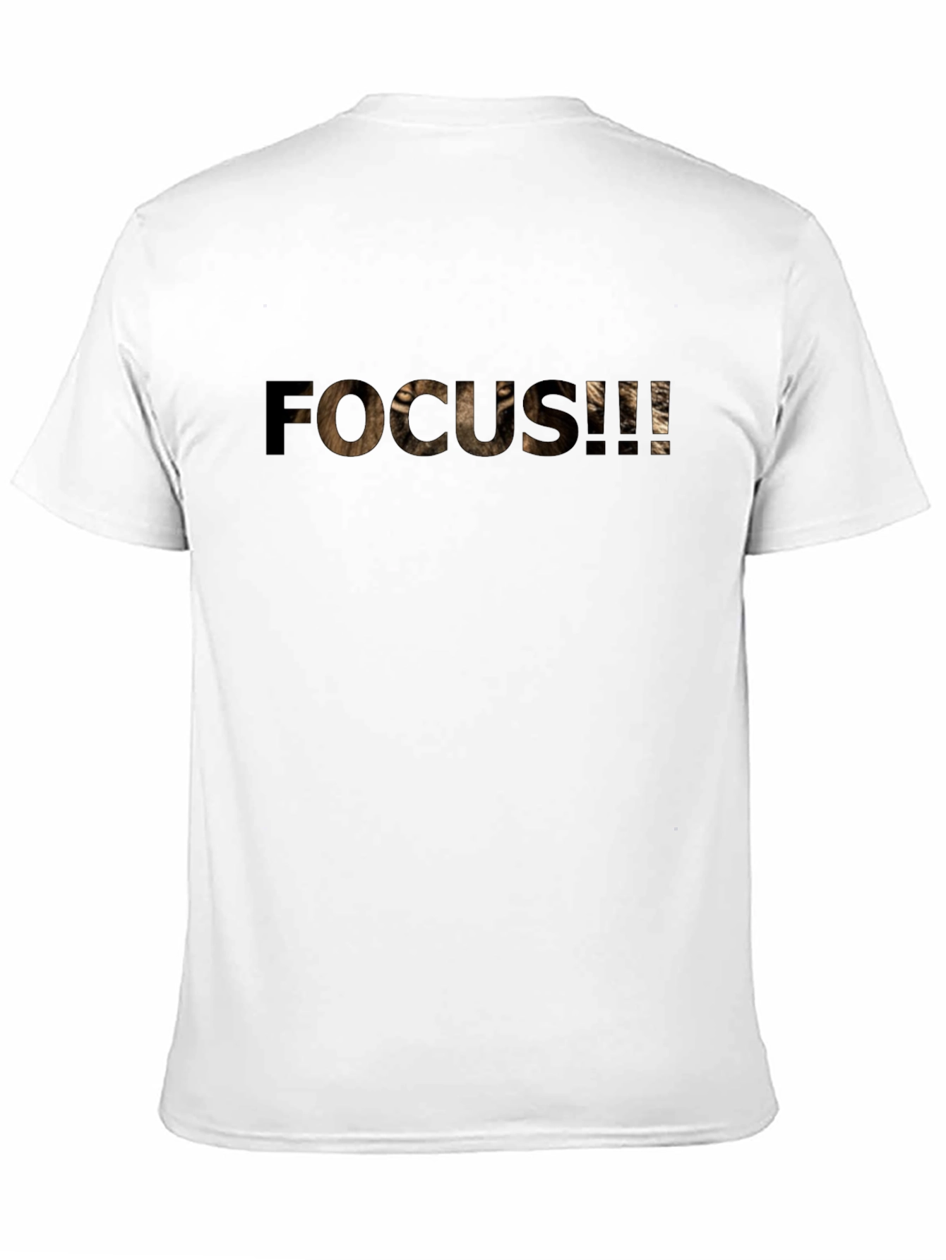Focus Lion Black T-Shirt