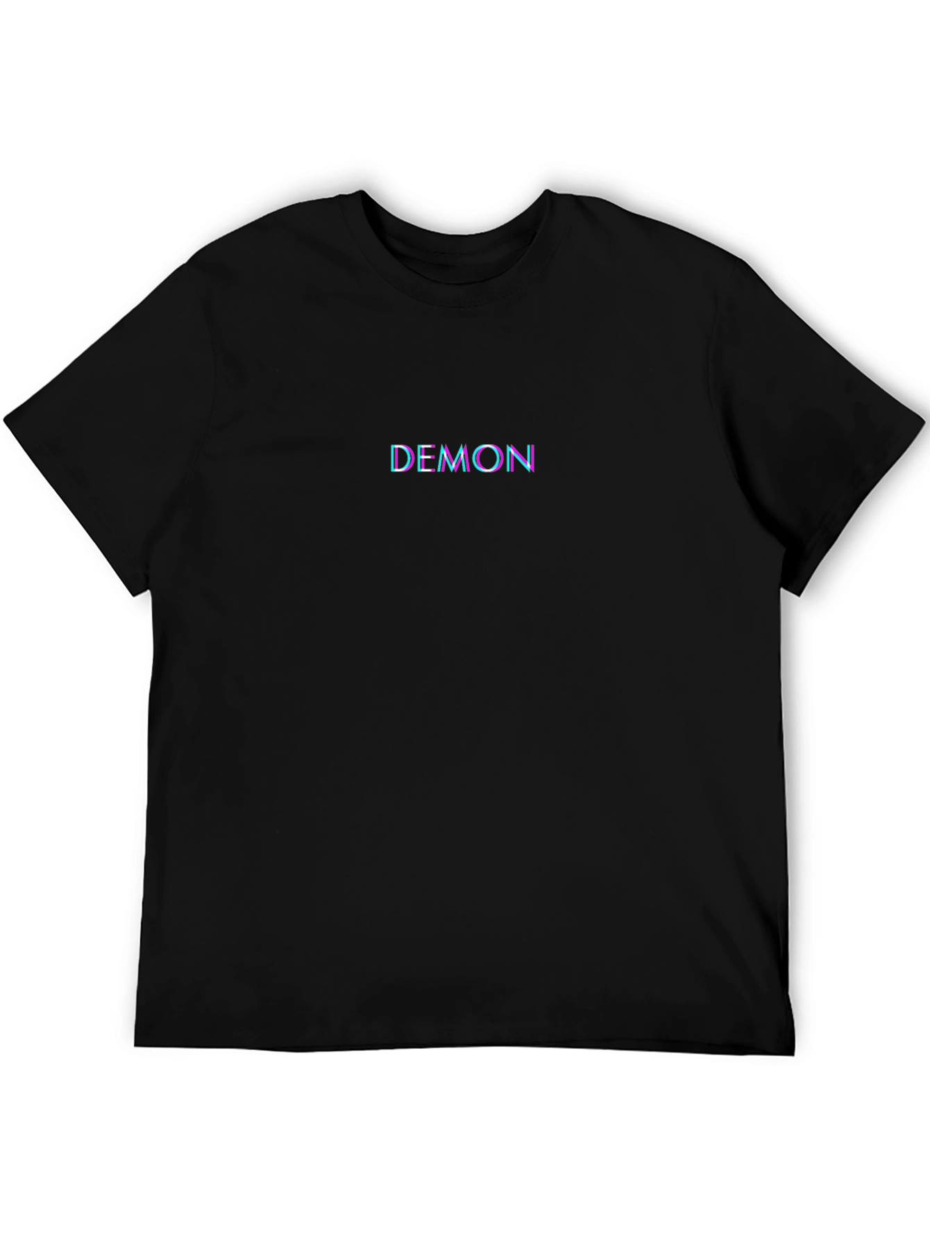 DEMON Graphic Tee - Black Short Sleeve T-Shirt
