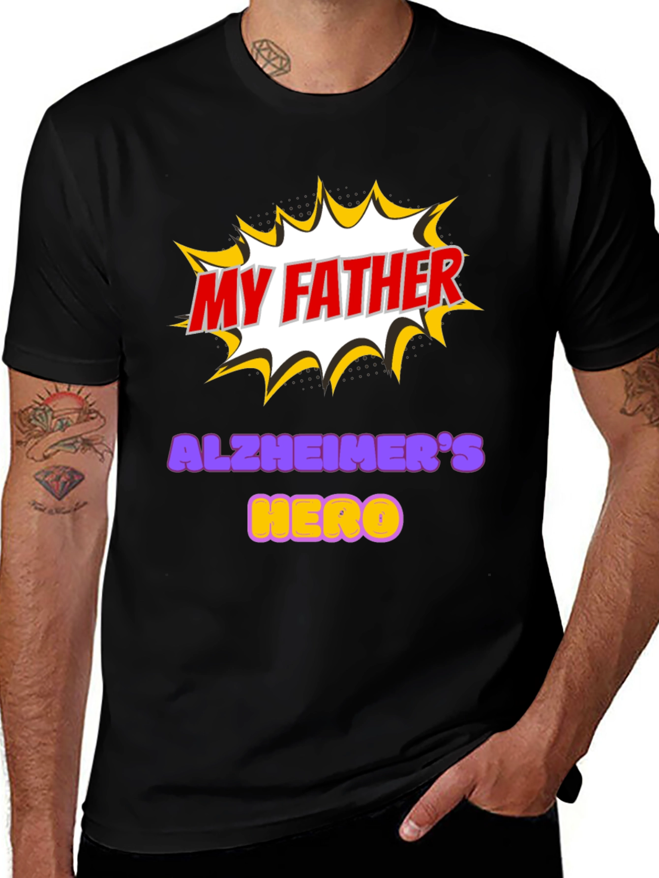 My Father Alzheimers Hero T-Shirt