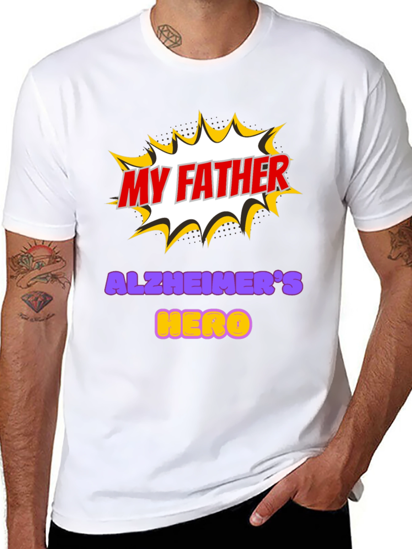 My Father Alzheimers Hero T-Shirt