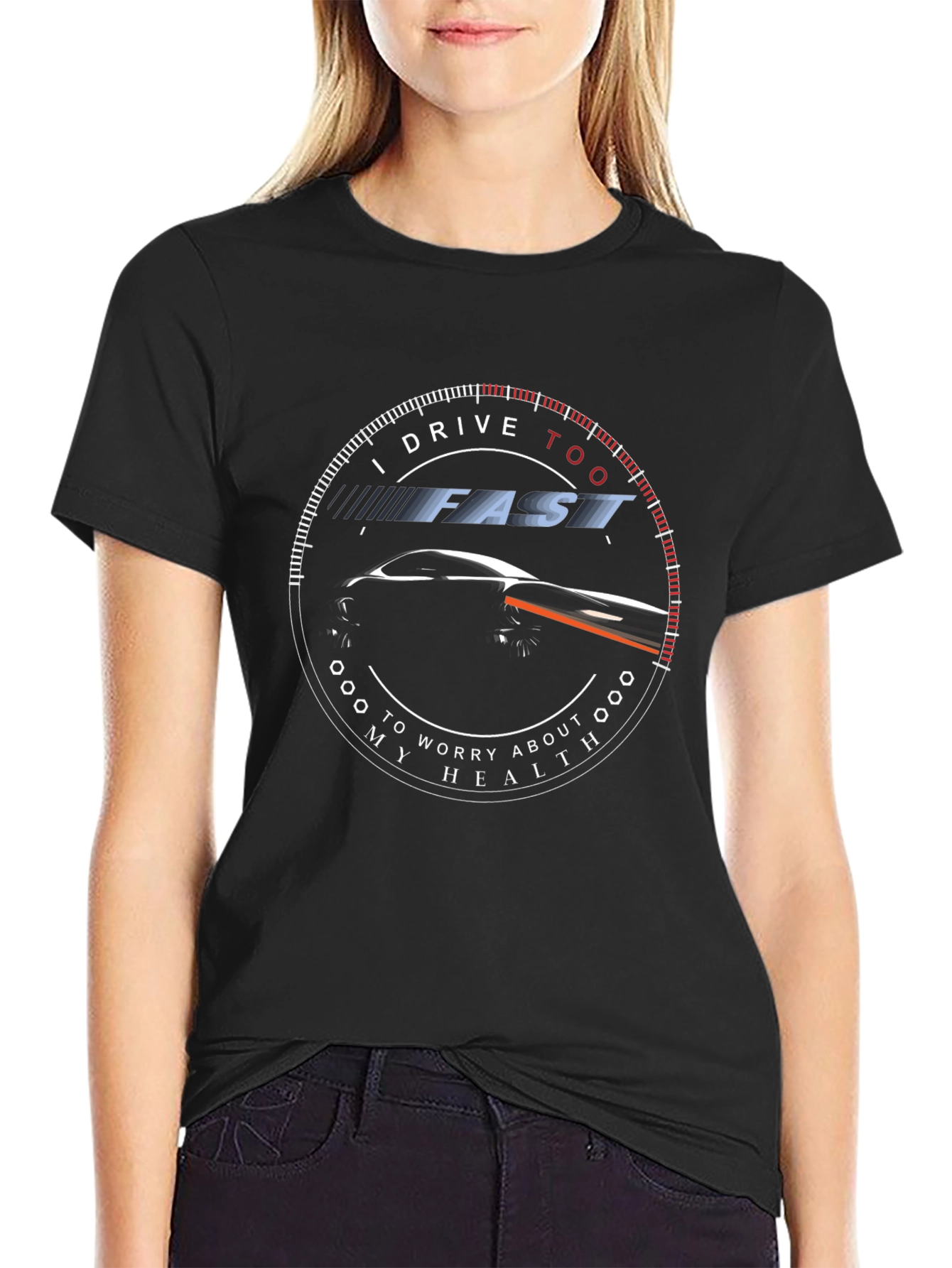 I Drive Too Fast T-Shirt - Automotive Enthusiast Tee