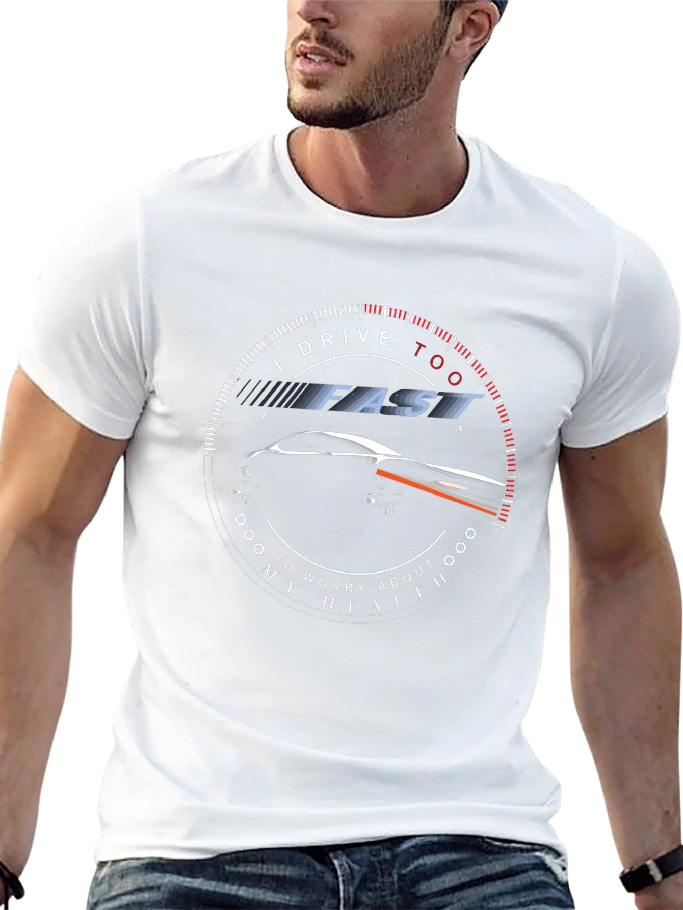 I Drive Too Fast T-Shirt - Automotive Enthusiast Tee