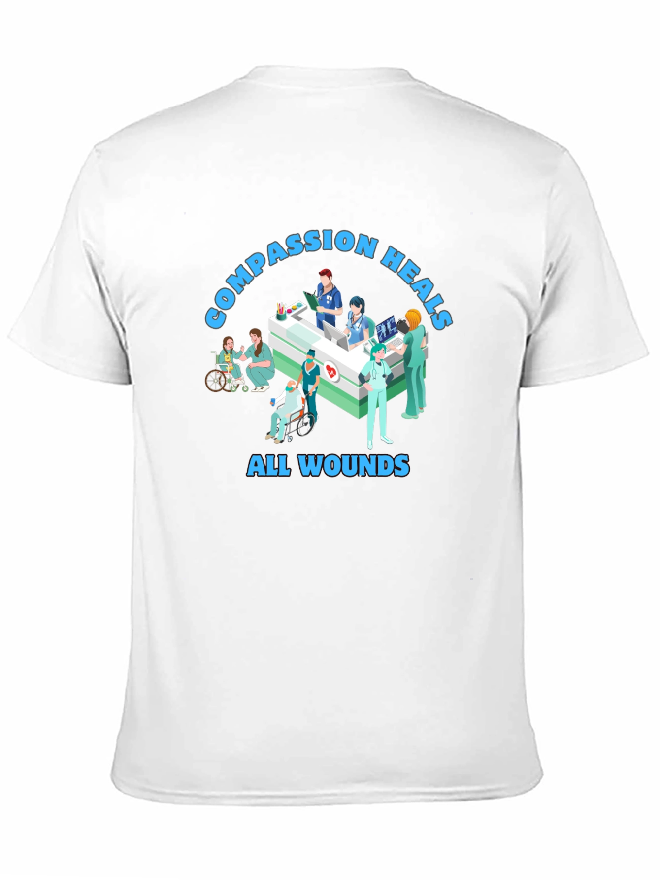 Compassion Heals All Wounds T-Shirt