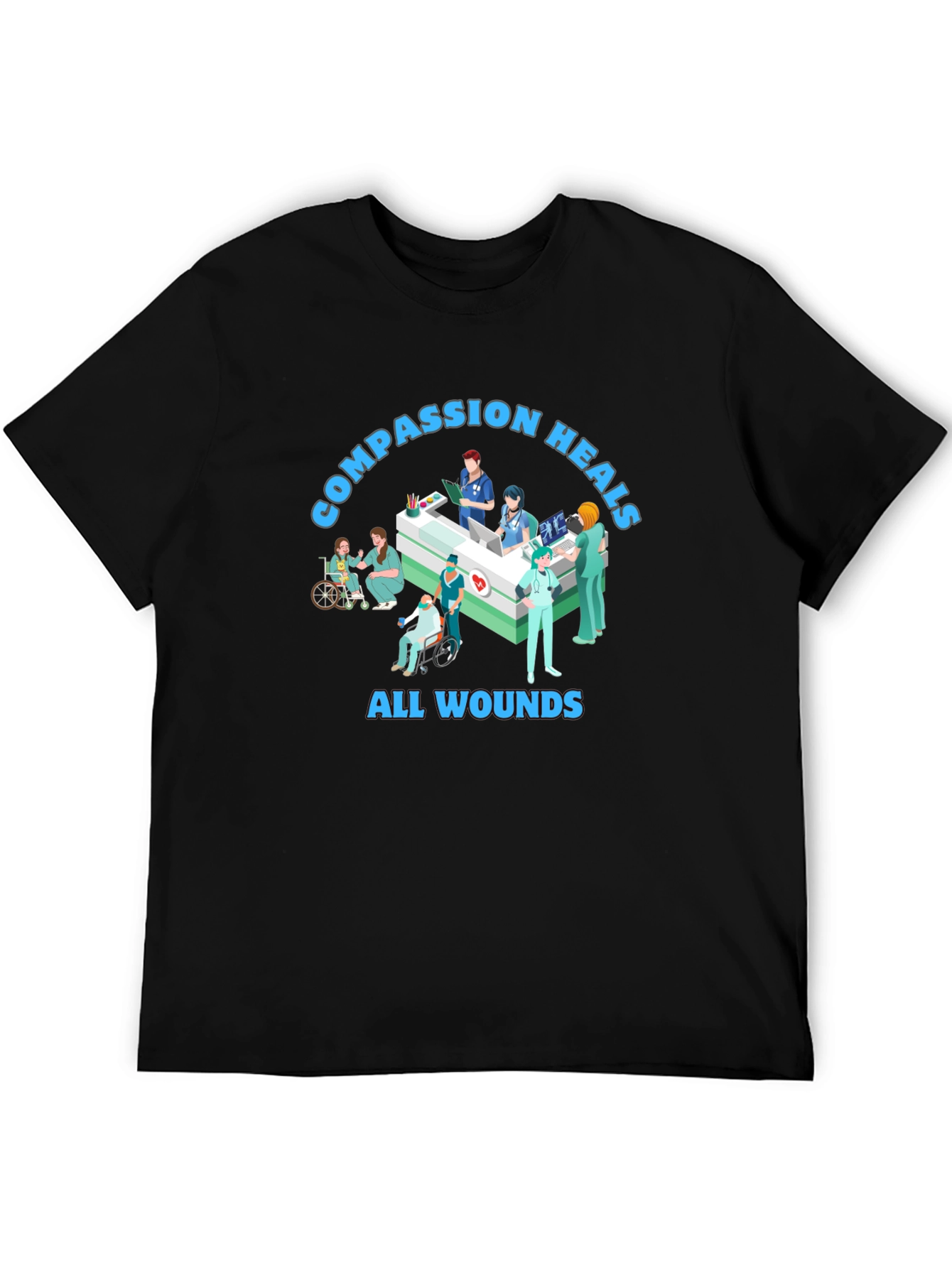 Compassion Heals All Wounds T-Shirt