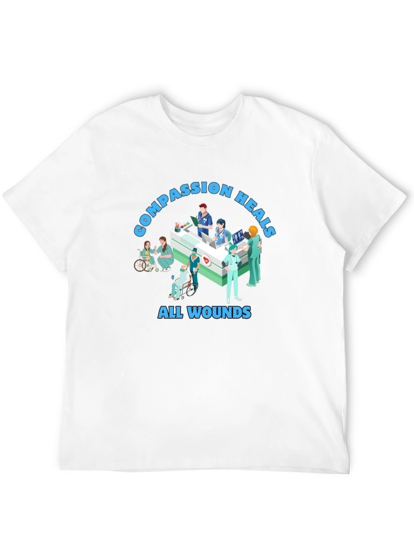Compassion Heals All Wounds T-Shirt