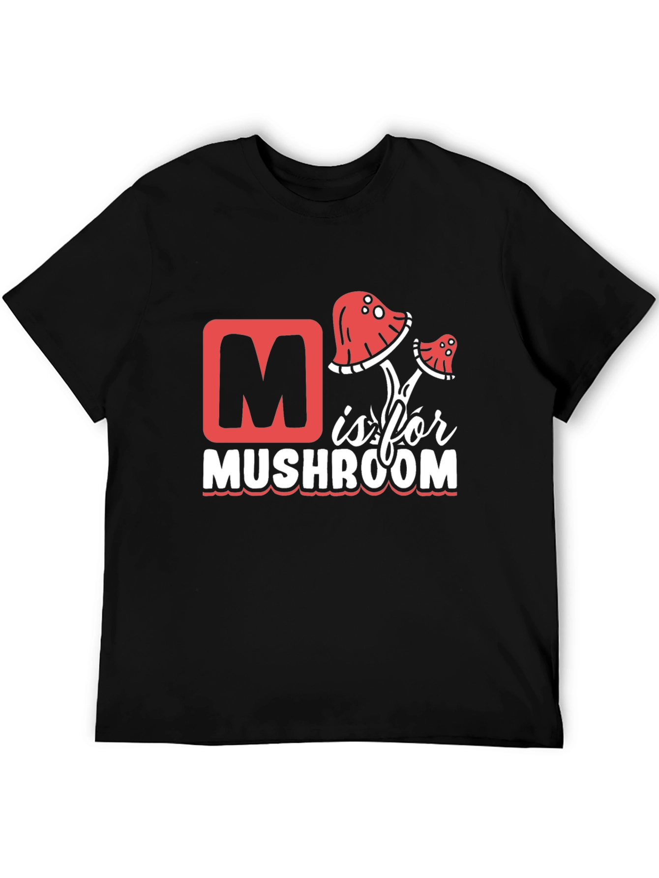 M is for Mushroom Graphic Tee