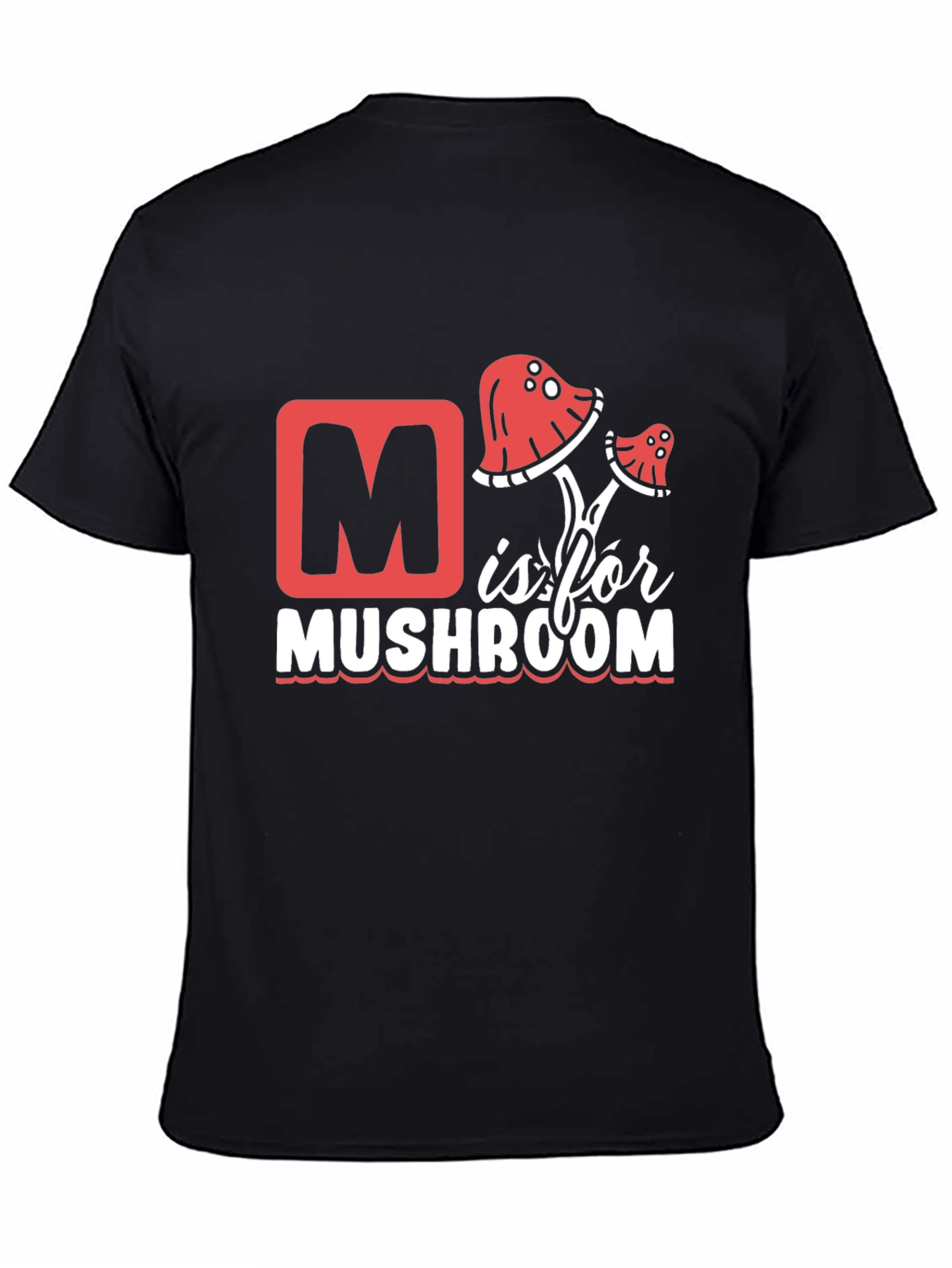 M is for Mushroom Graphic Tee