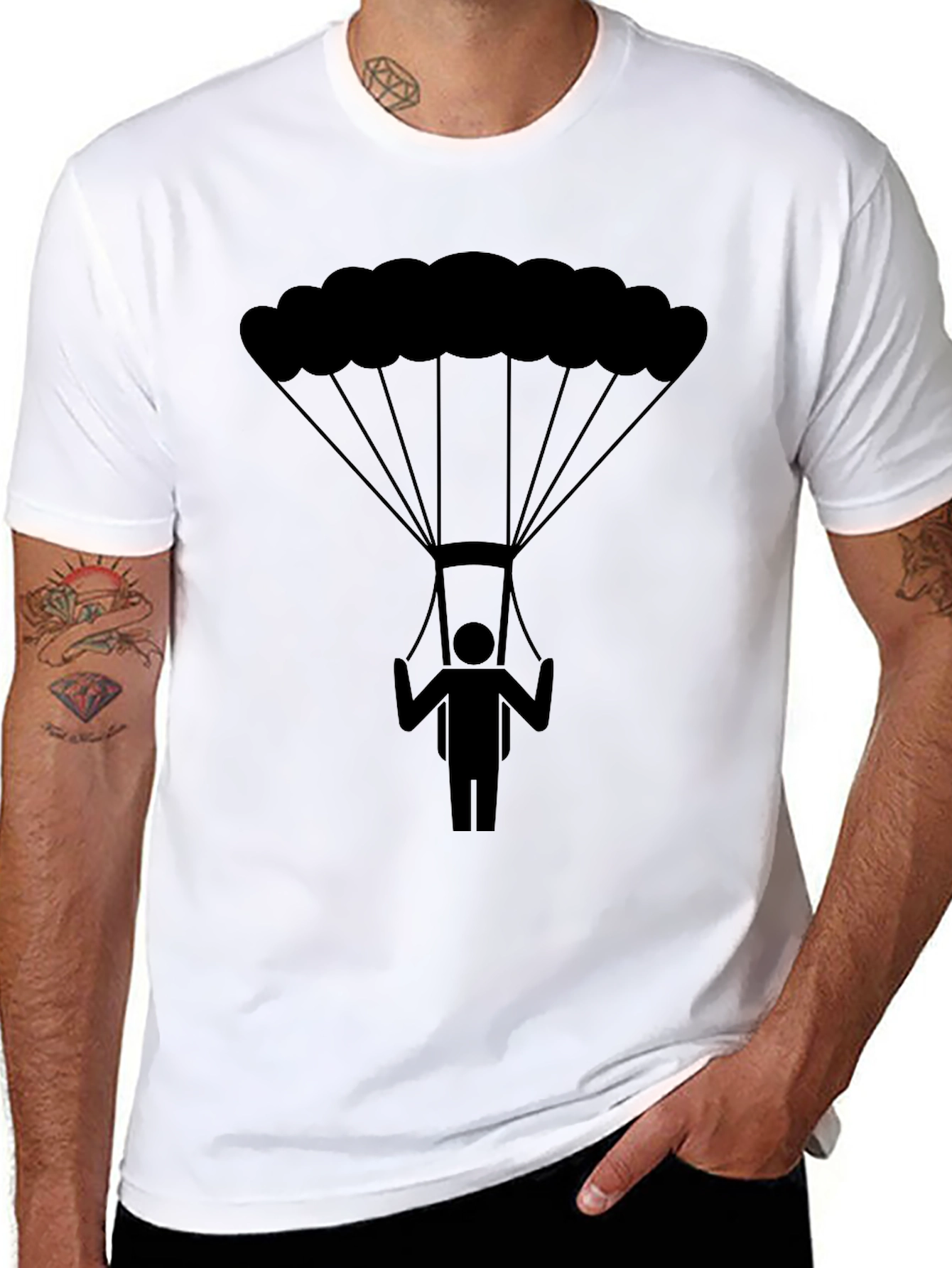Parachute T-Shirt - Skydiving Tee
