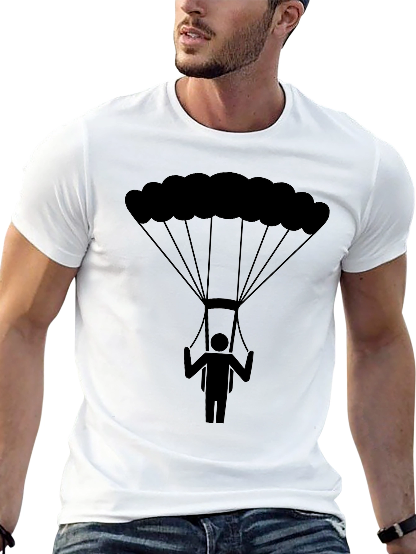 Parachute T-Shirt - Skydiving Tee
