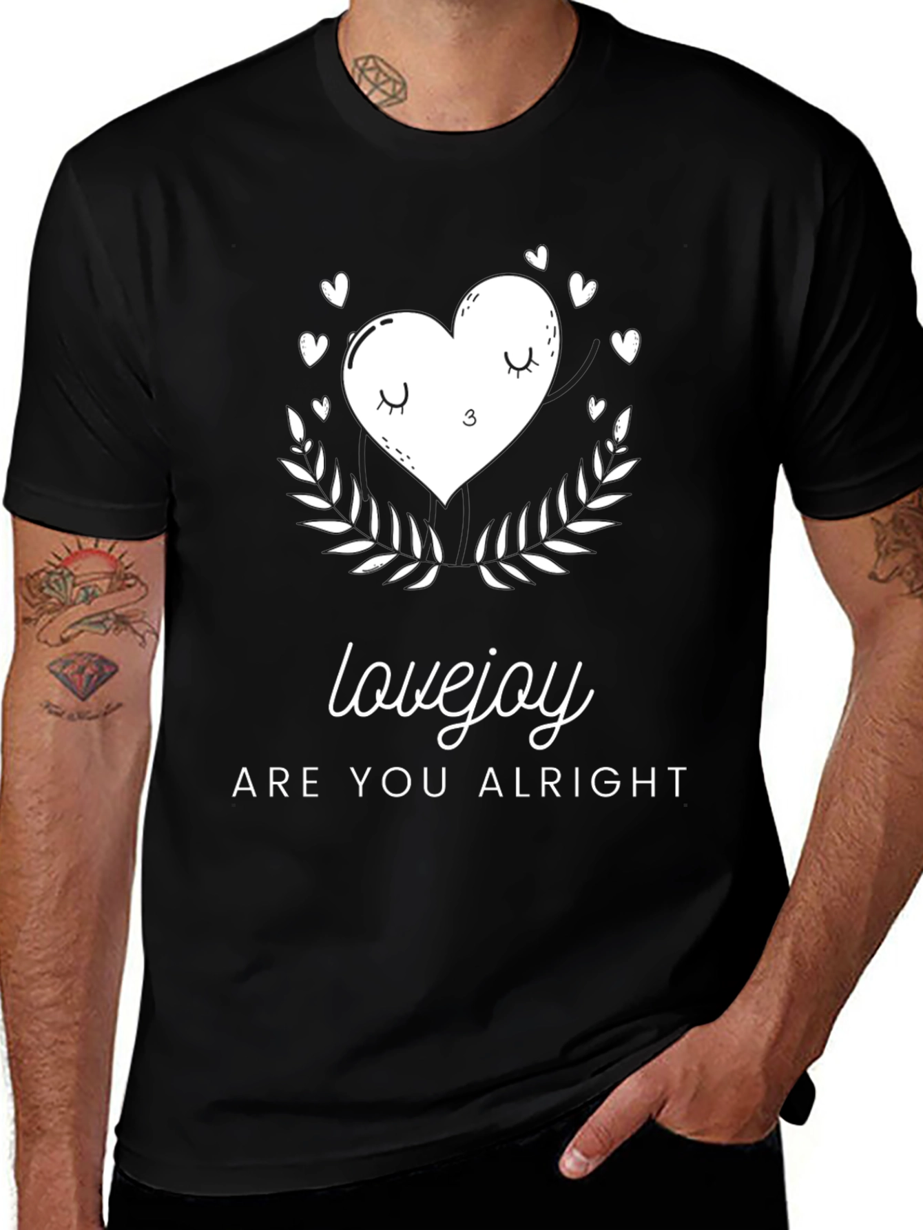 Lovejoy Graphic Tee - Are You Alright T-Shirt