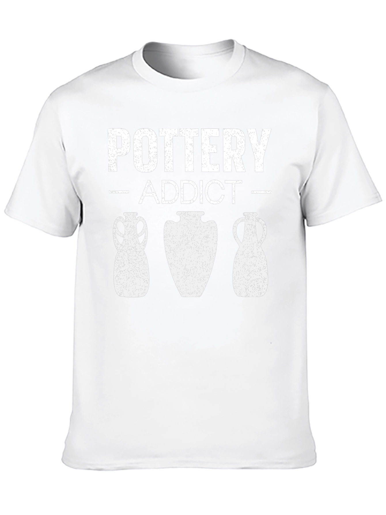 Pottery Addict Graphic Tee - Black Crew Neck