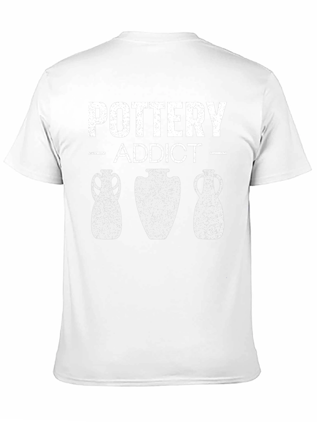 Pottery Addict Graphic Tee - Black Crew Neck