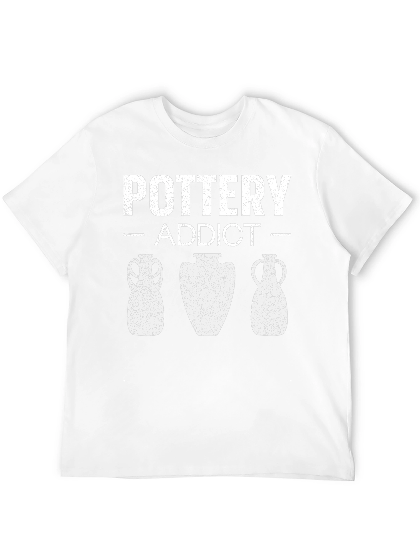 Pottery Addict Graphic Tee - Black Crew Neck