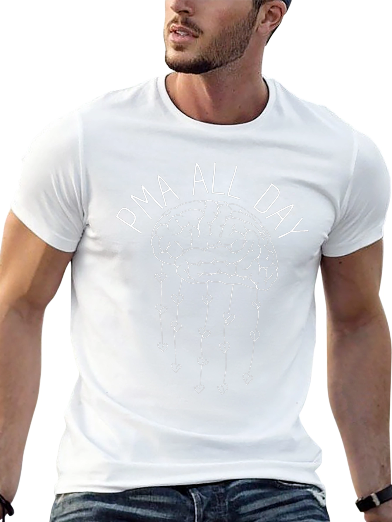PMA All Day Brain Love T-Shirt