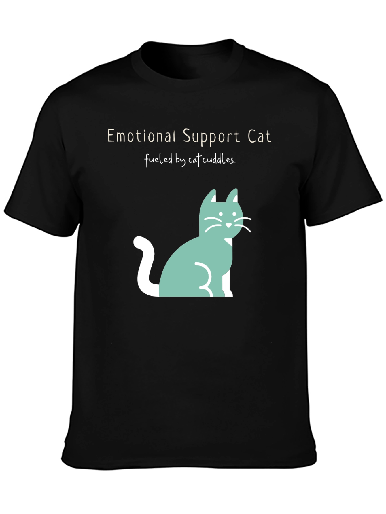 Emotional Support Cat T-Shirt - Cuteness Overload!