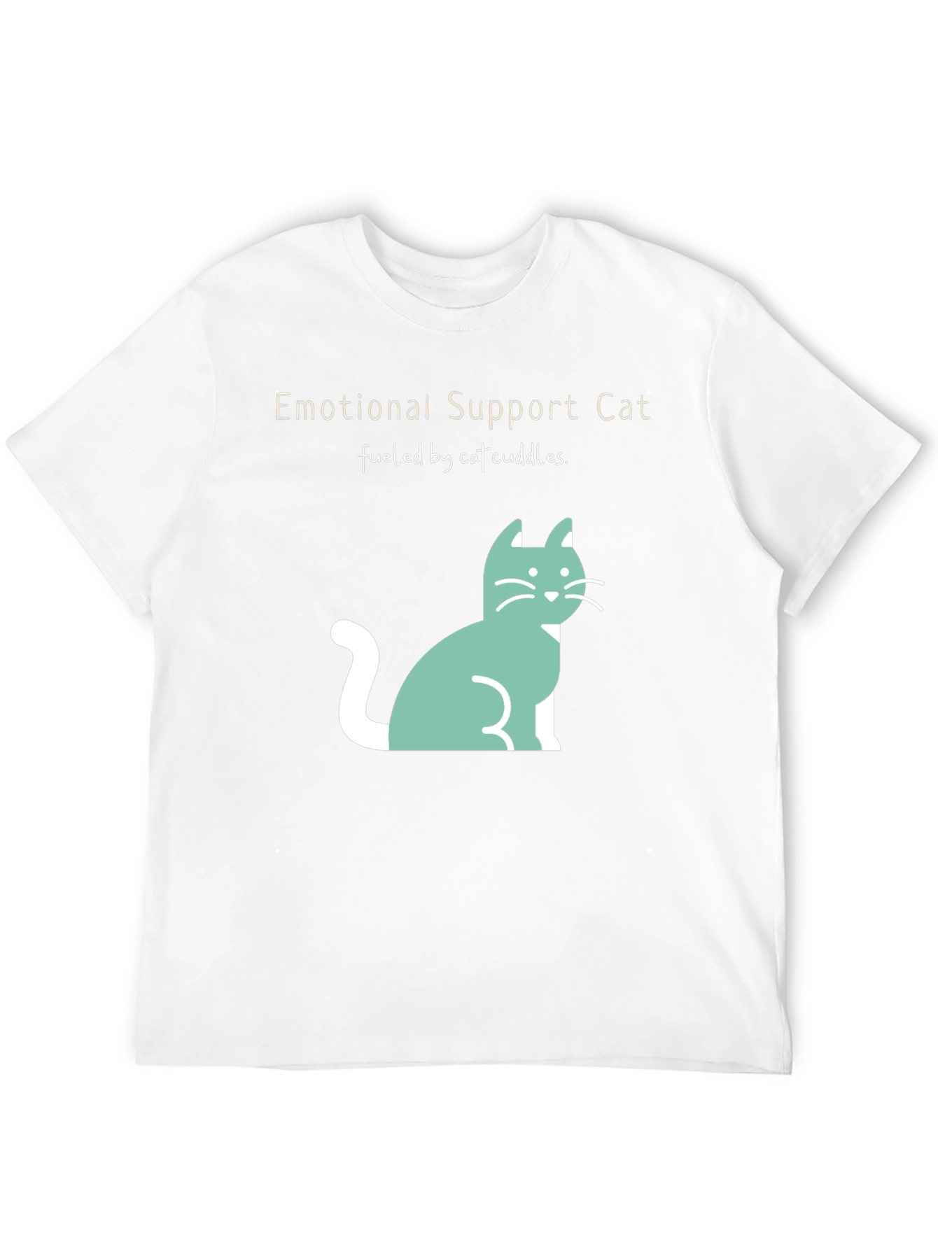 Emotional Support Cat T-Shirt - Cuteness Overload!