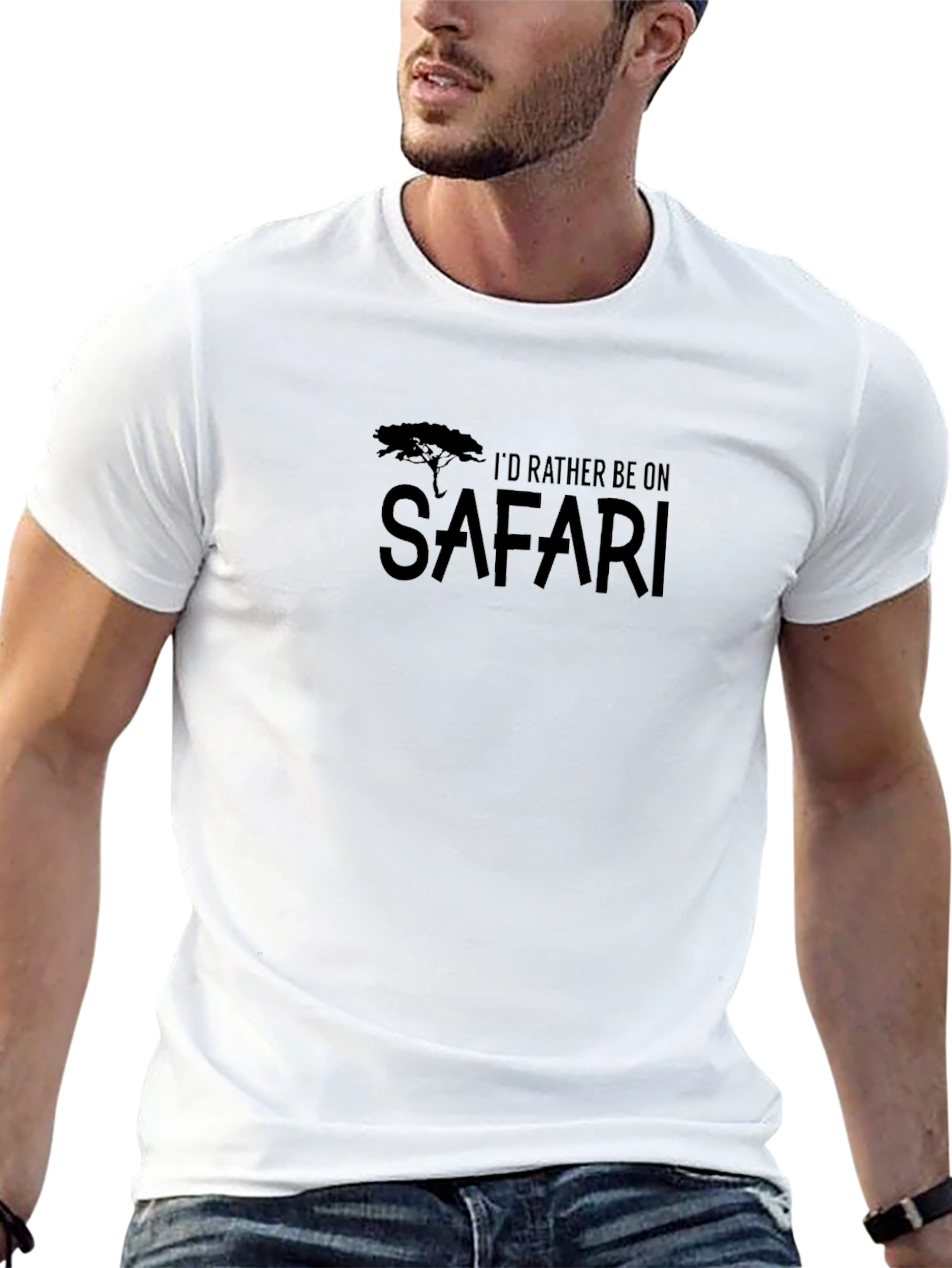 Safari Graphic Tee - Adventure Awaits!