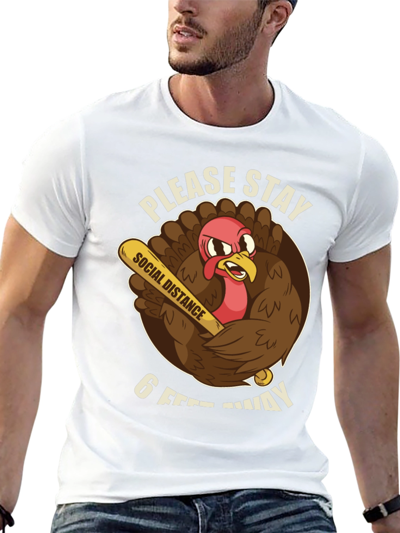 Stay Away Thanksgiving T-Shirt