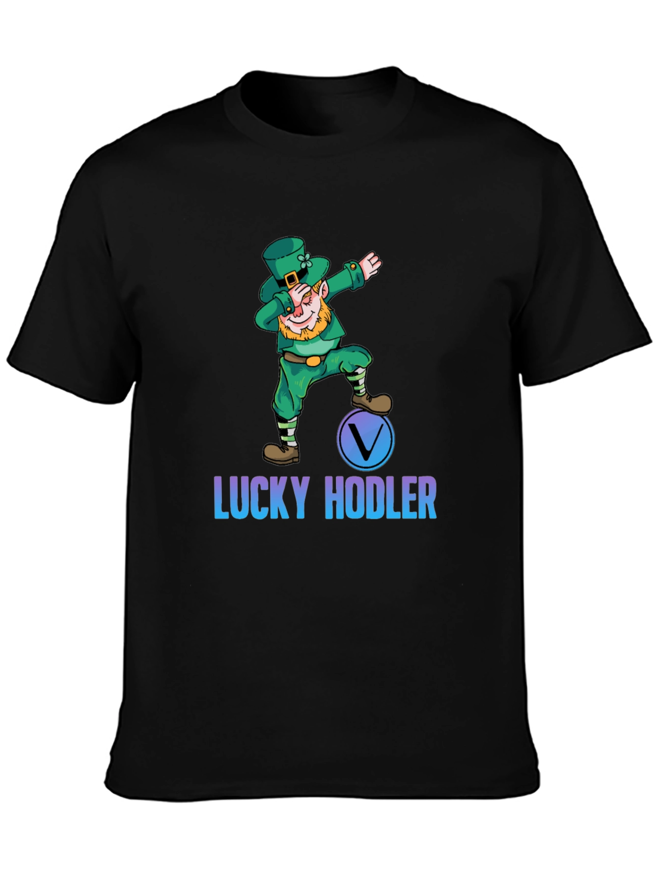 Lucky Hodler Leprechaun Graphic T-Shirt