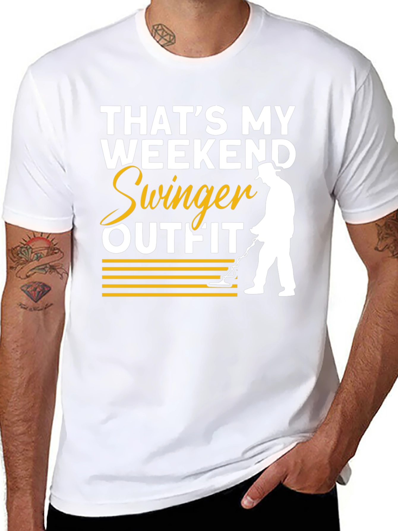 Weekend Swinger Outfit Graphic Tee