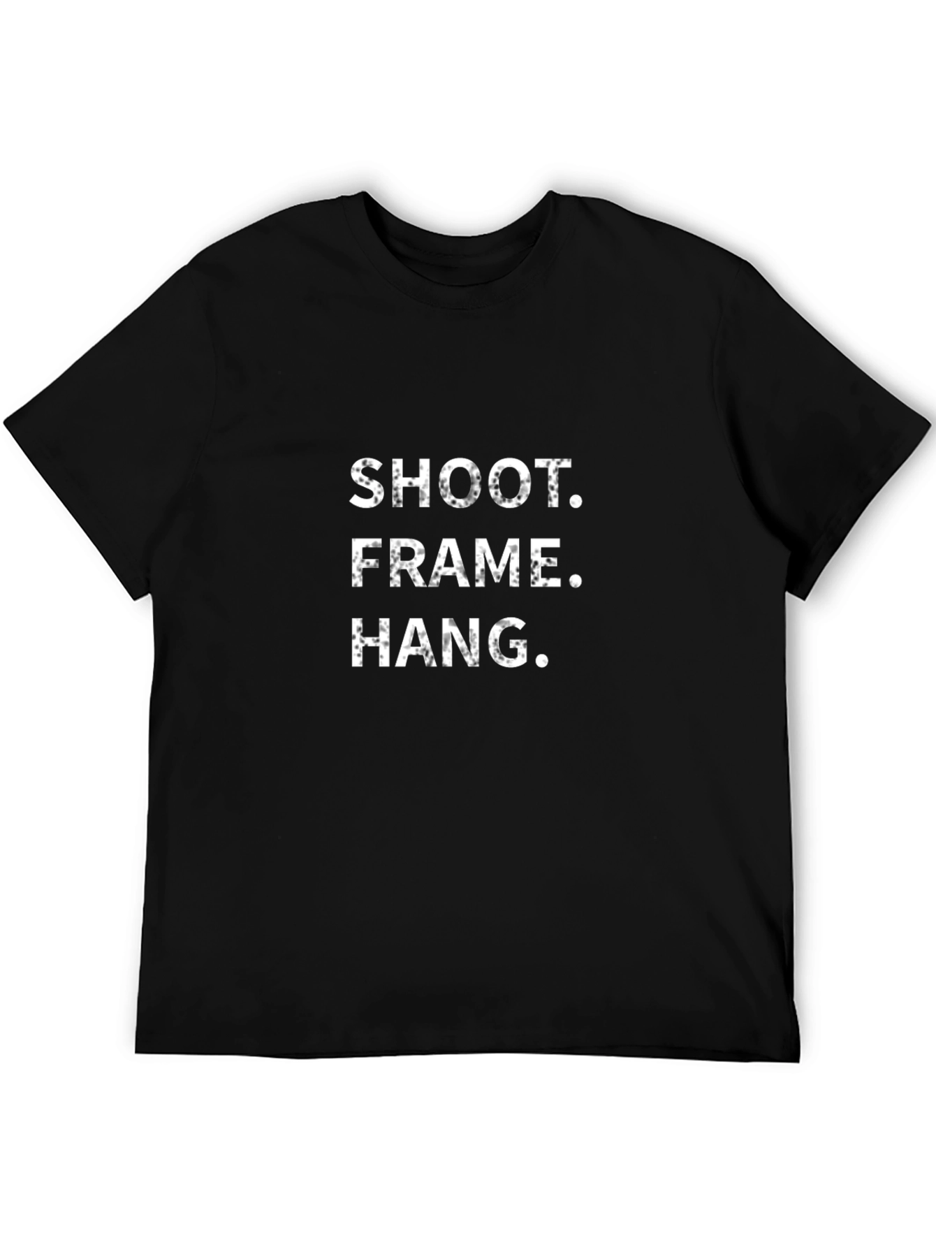 Shoot Frame Hang T-Shirt: Photography Enthusiast Tee