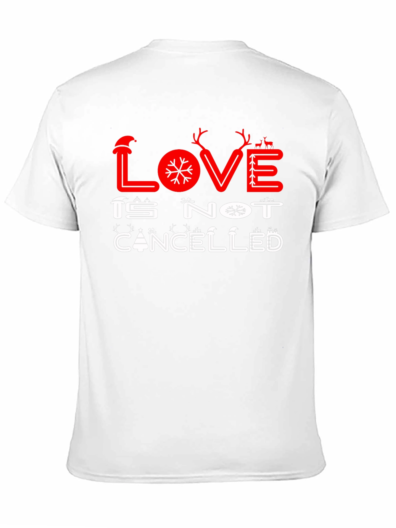 Love Is Not Cancelled Christmas T-Shirt