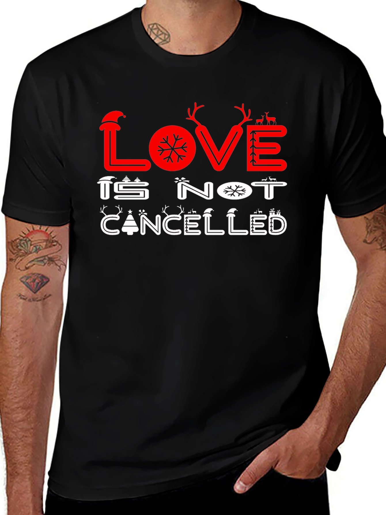 Love Is Not Cancelled Christmas T-Shirt
