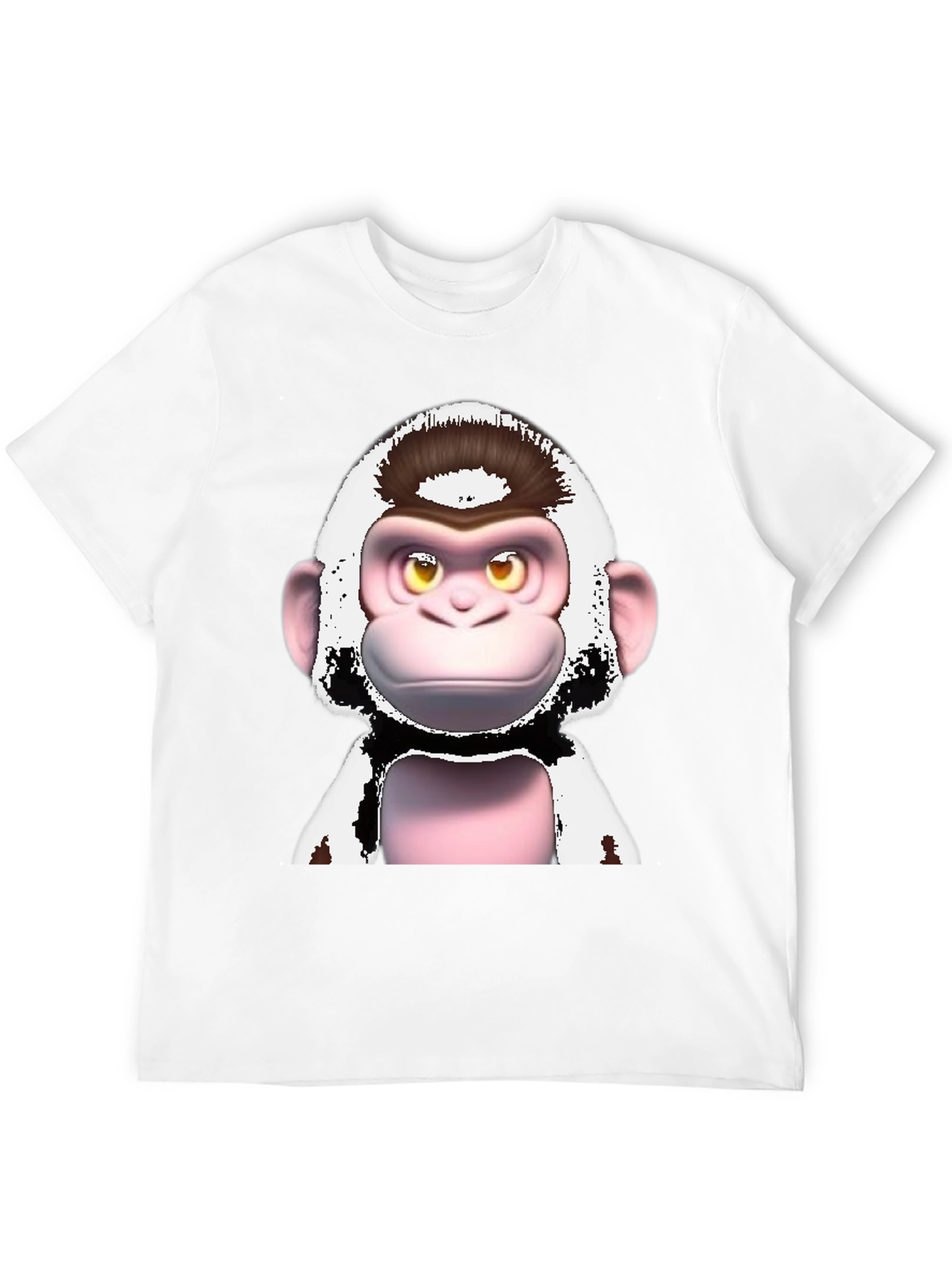 Funky Monkey Graphic T-Shirt - Black Cotton Tee