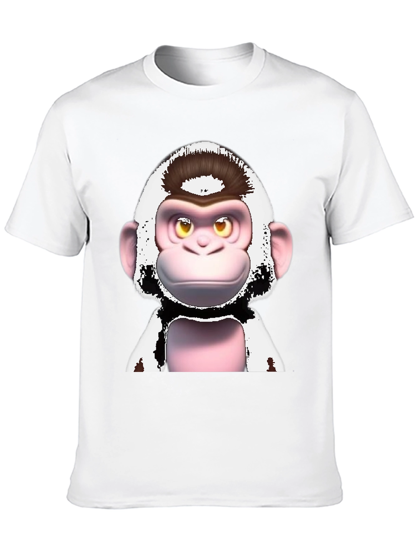 Funky Monkey Graphic T-Shirt - Black Cotton Tee