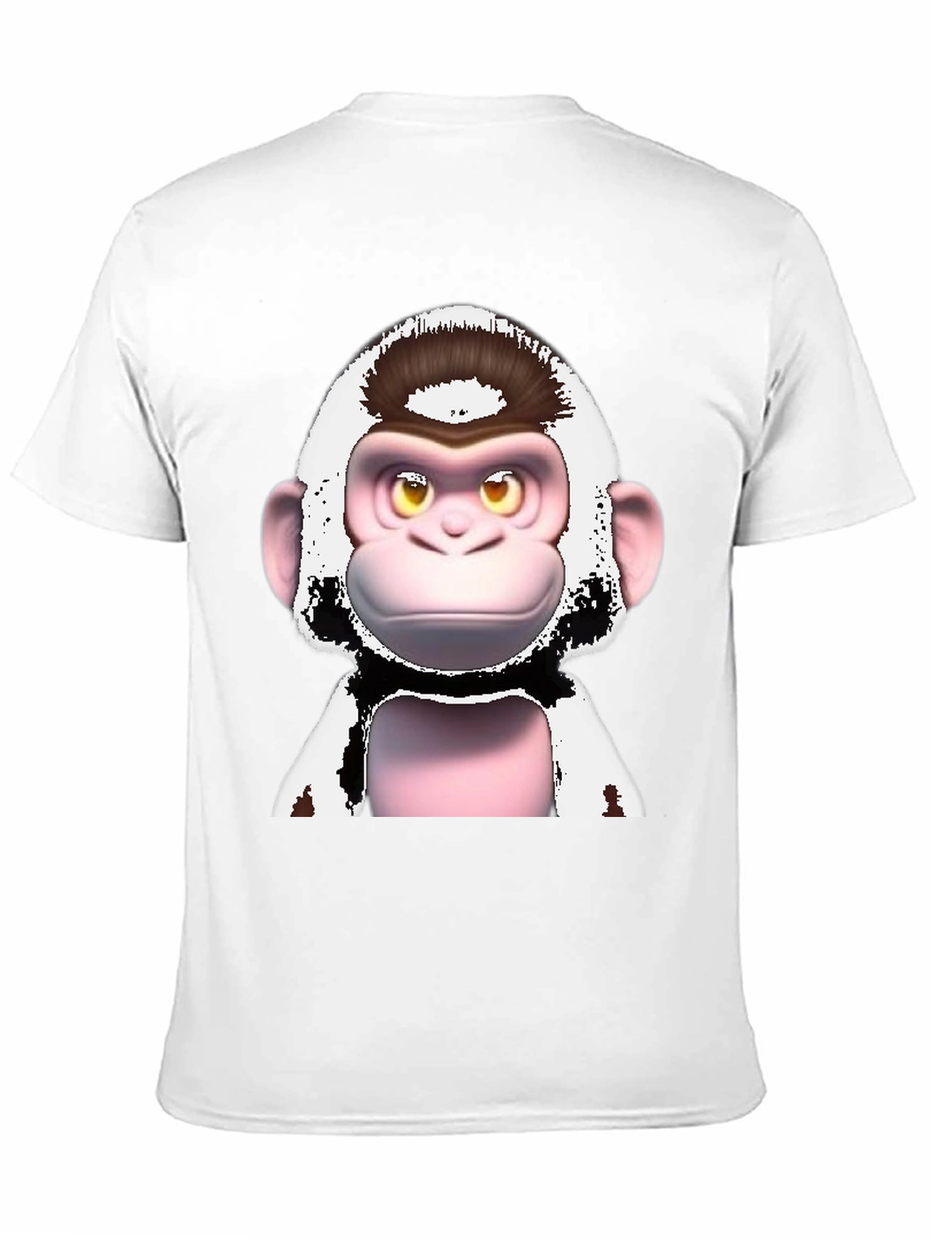 Funky Monkey Graphic T-Shirt - Black Cotton Tee