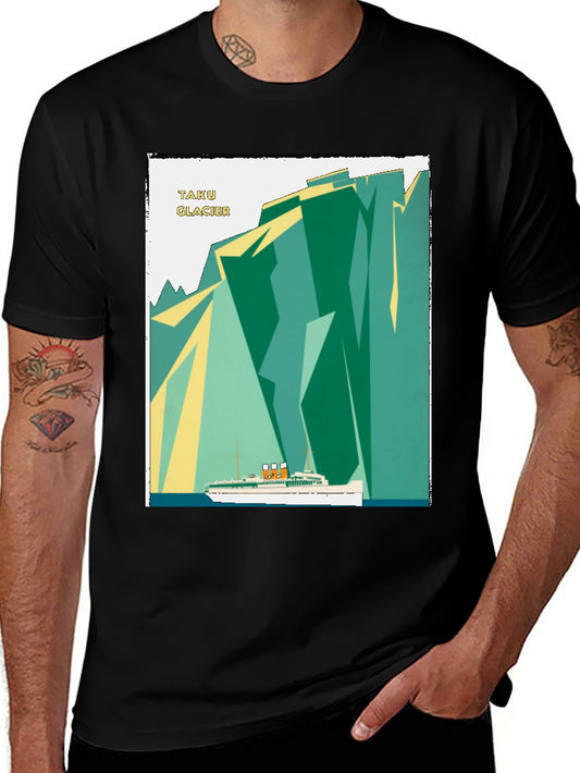 Taku Glacier Cruise Graphic Tee - Vintage Style