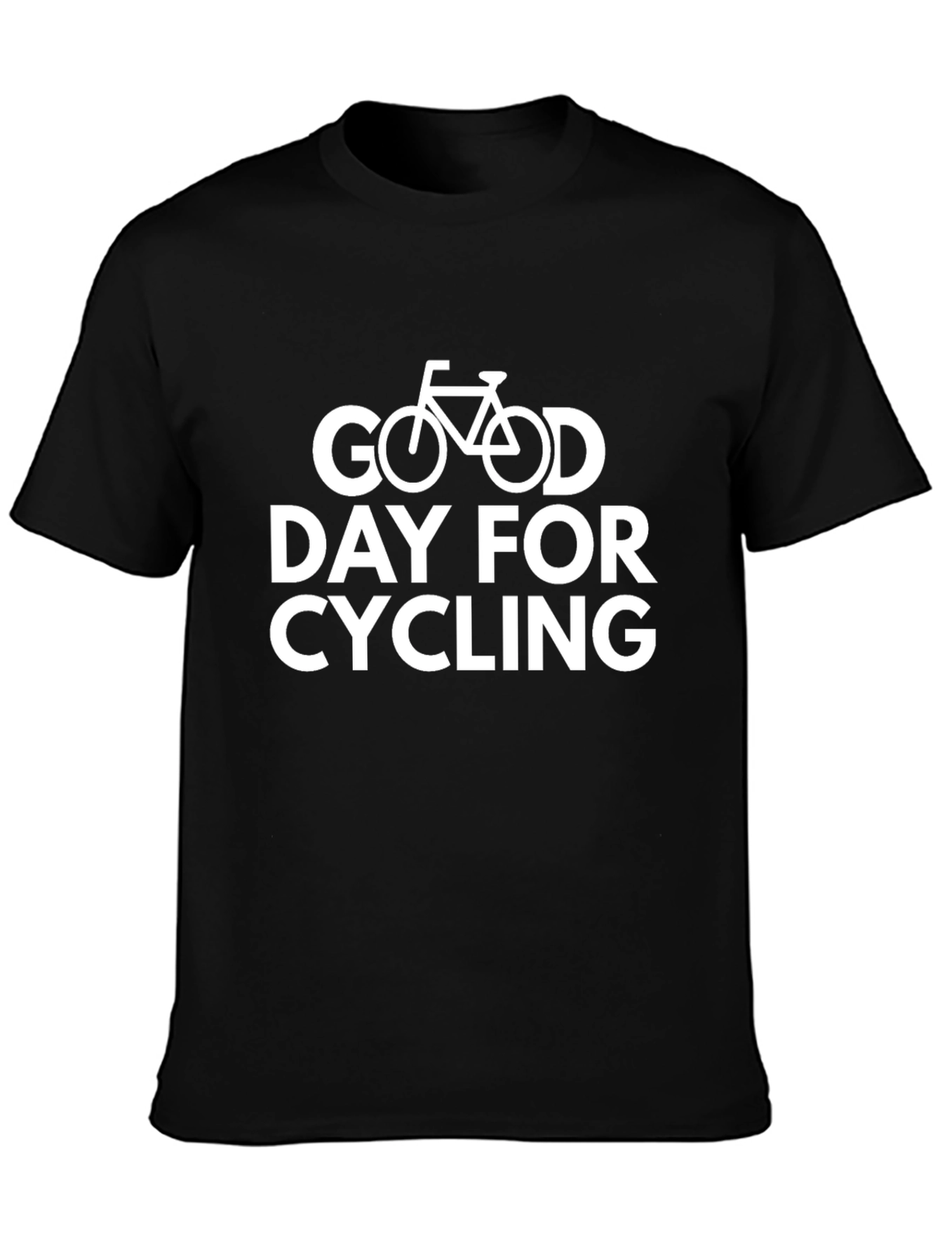 Good Day Cycling Graphic Tee - Black