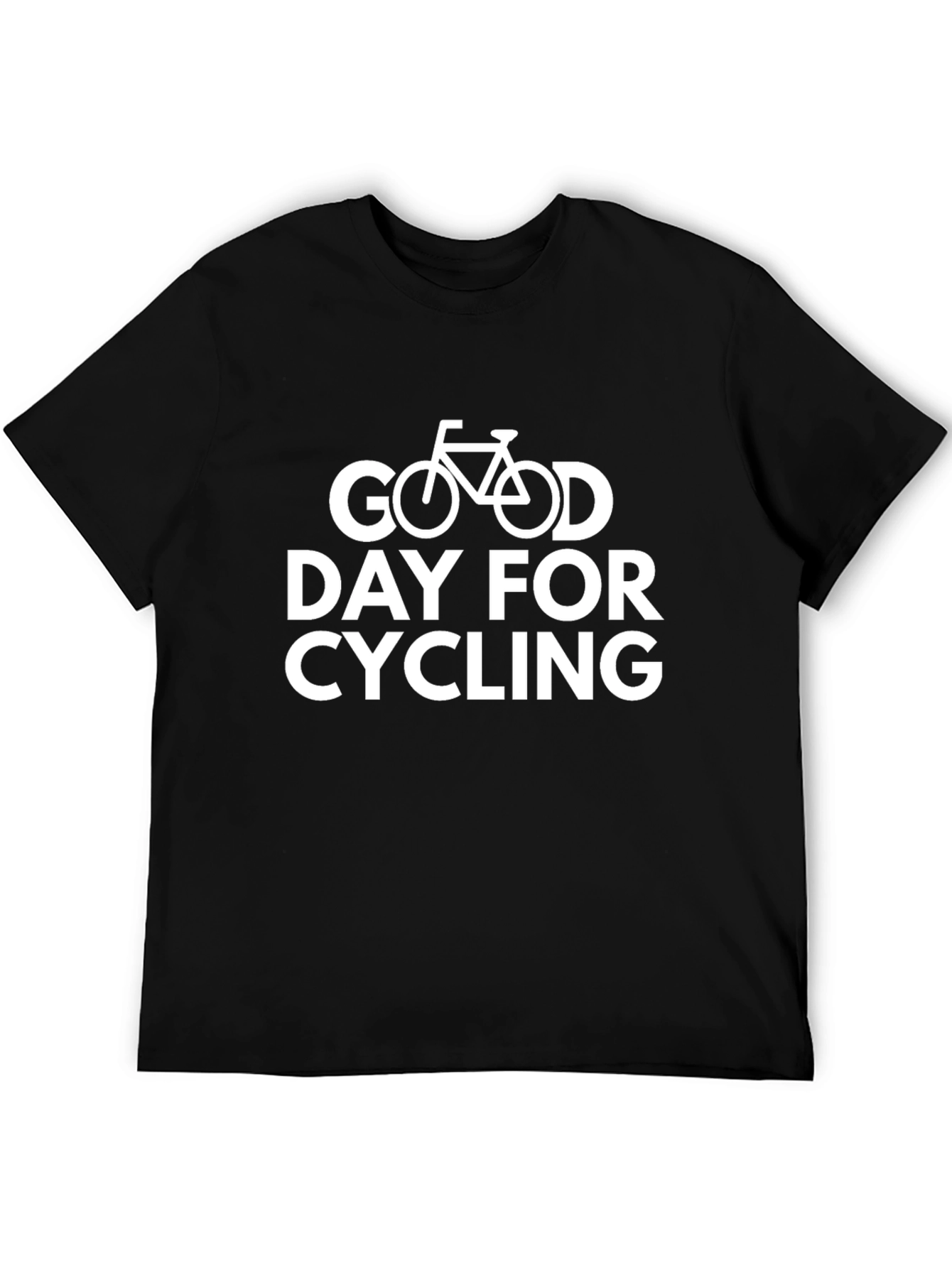 Good Day Cycling Graphic Tee - Black