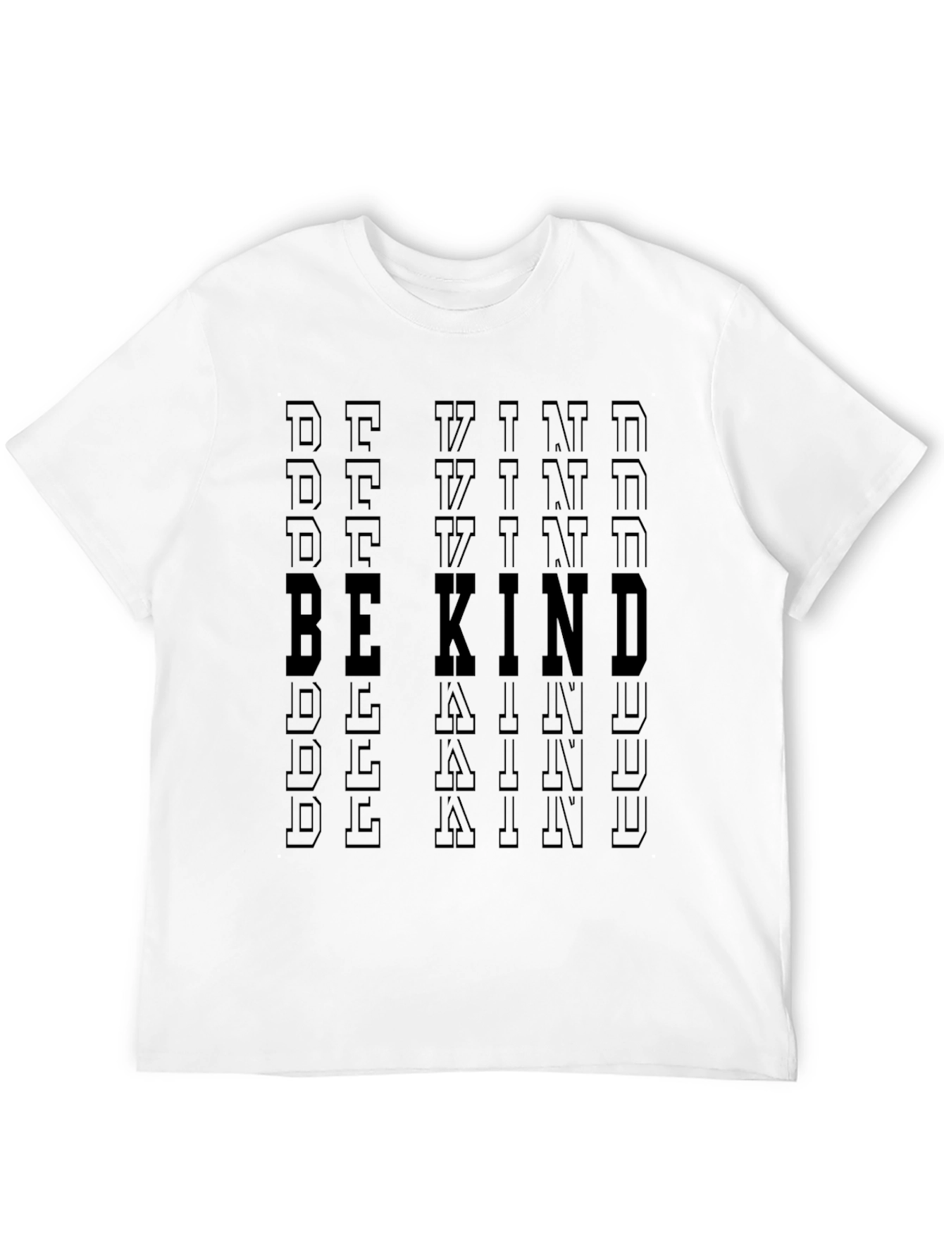 Be Kind Black Graphic T-Shirt