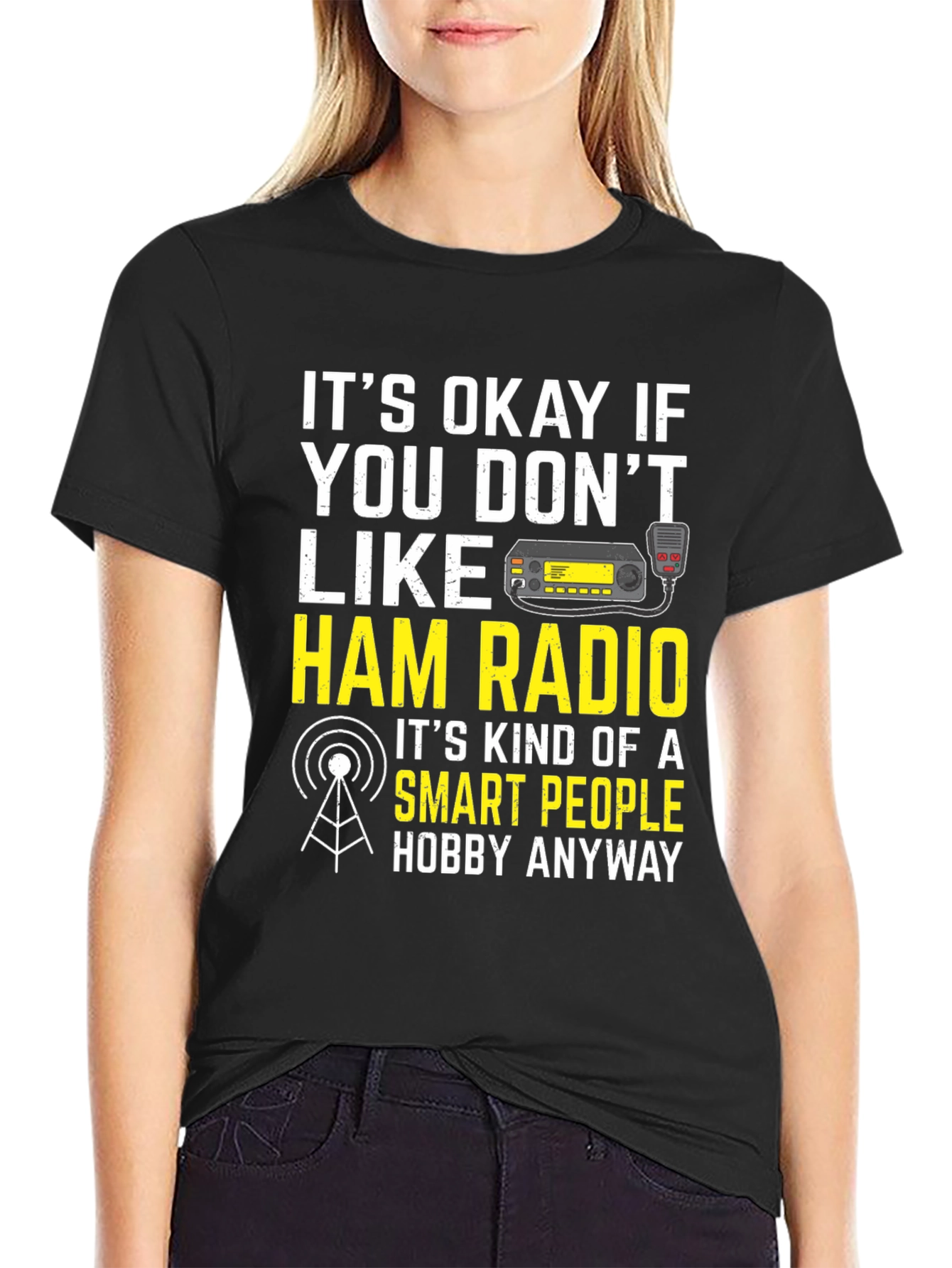 Ham Radio Smart People Hobby T-Shirt