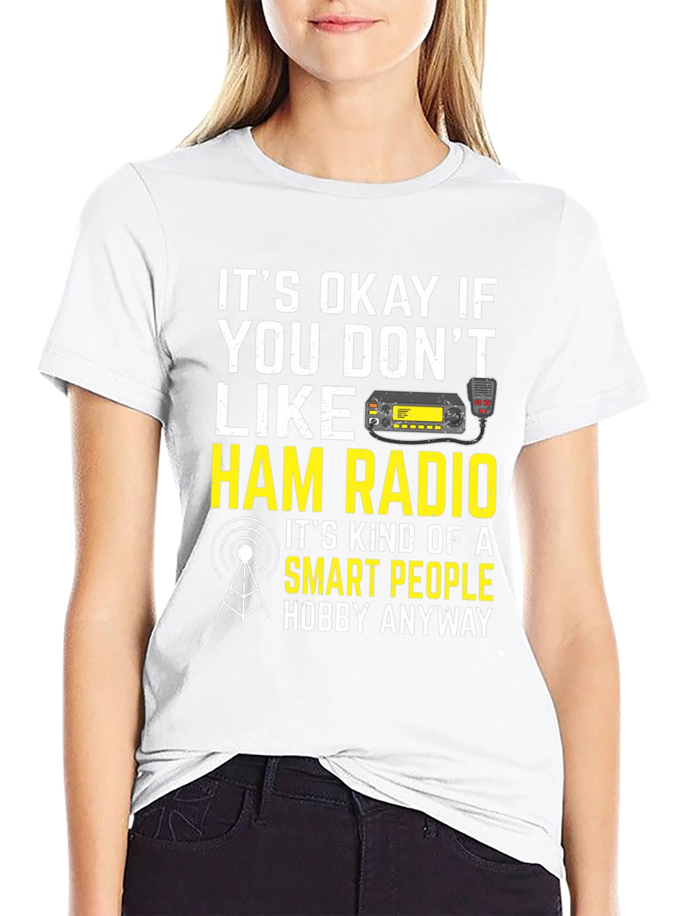 Ham Radio Smart People Hobby T-Shirt