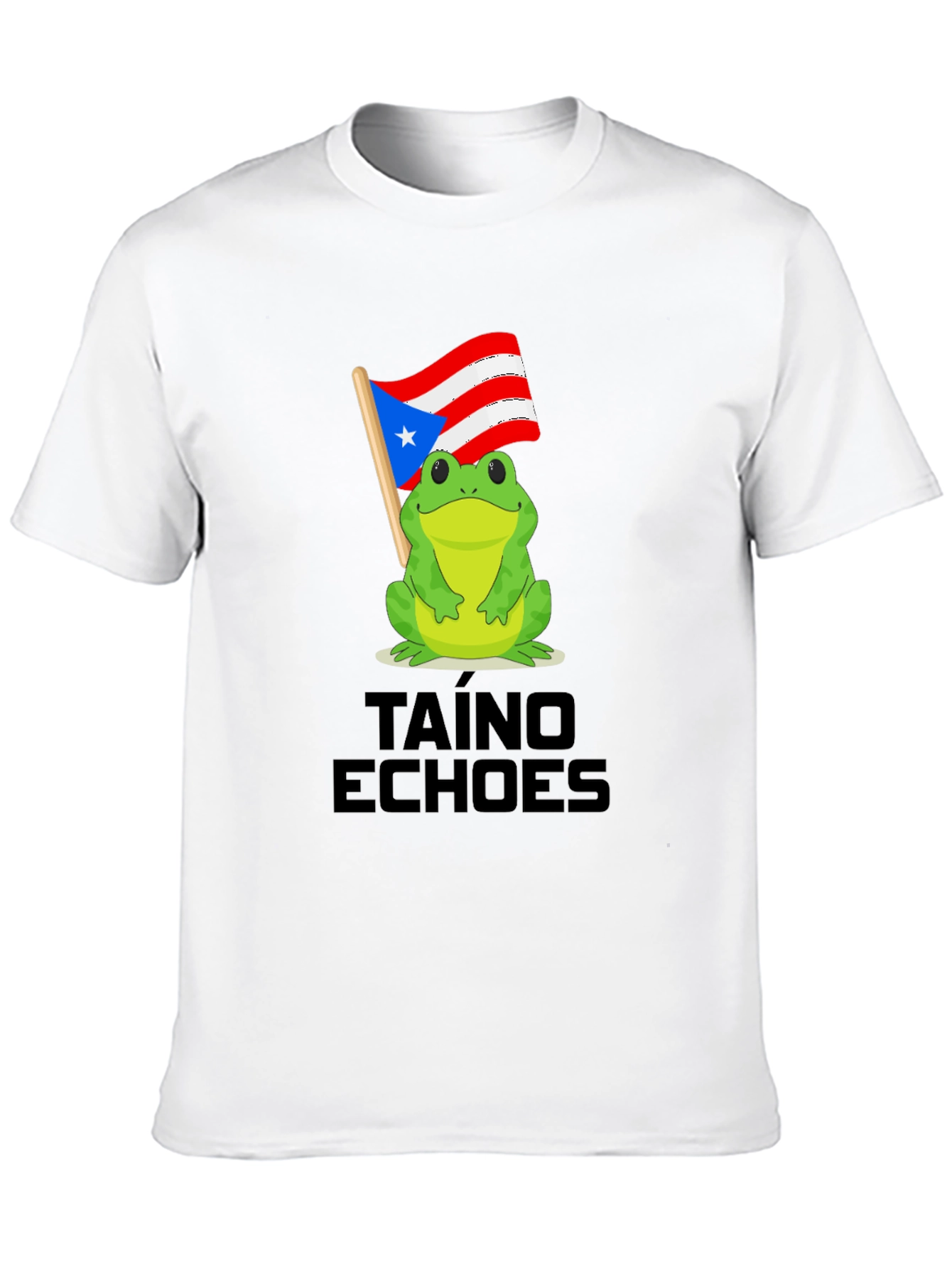 Puerto Rico Frog Taino Echoes T-Shirt