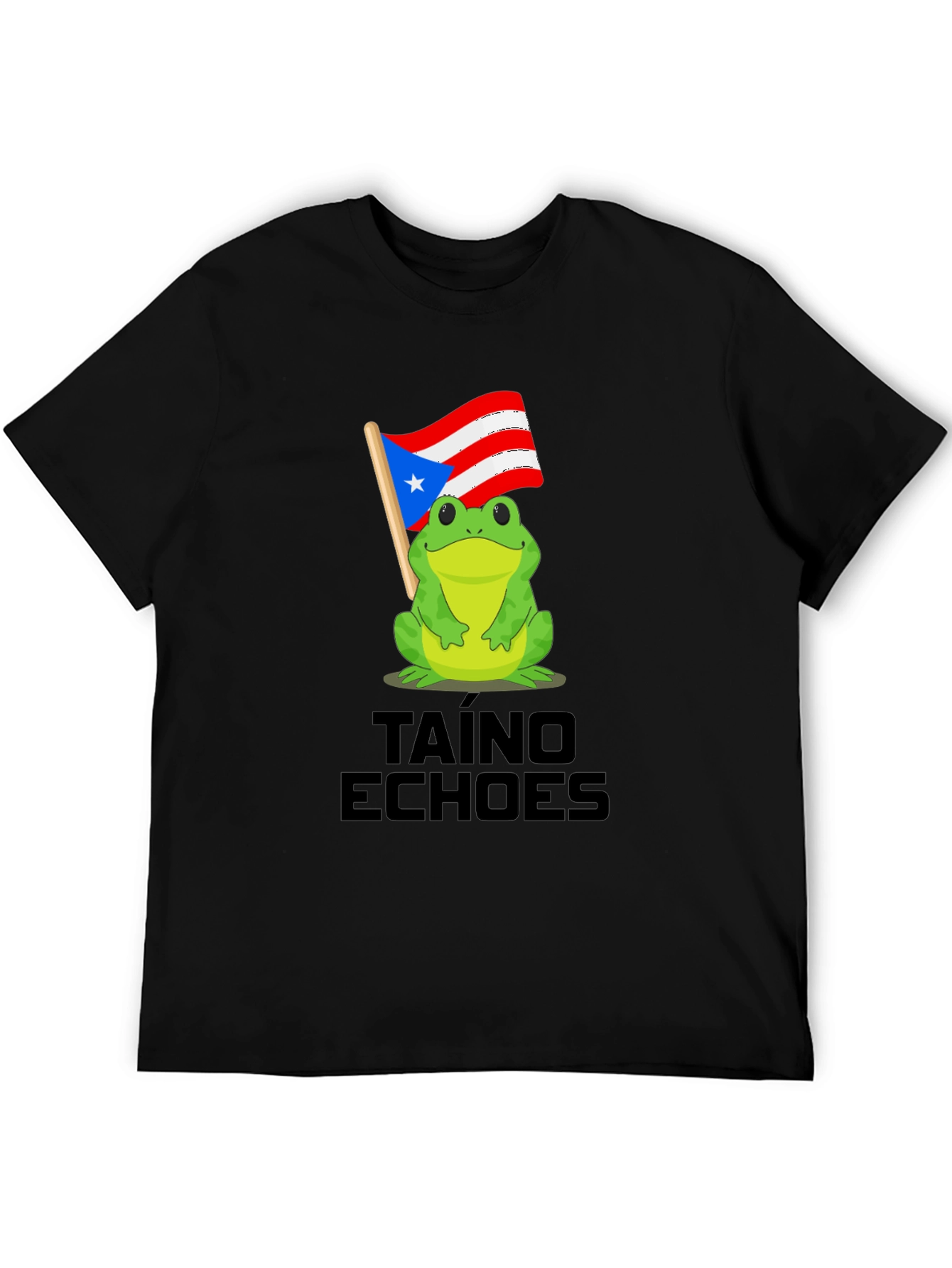 Puerto Rico Frog Taino Echoes T-Shirt